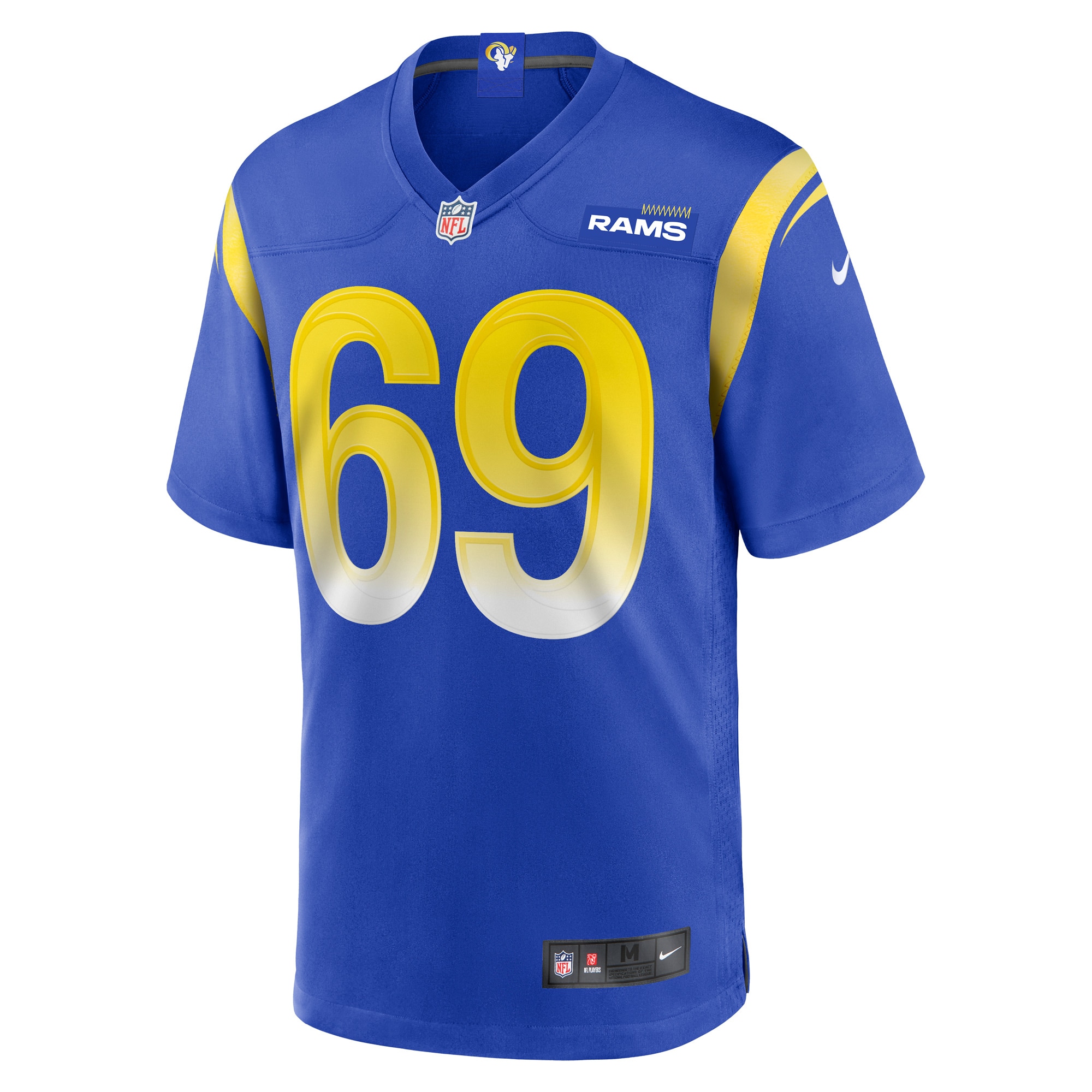 Elijah Garcia Los Angeles RamsGame Player Jersey - Royal