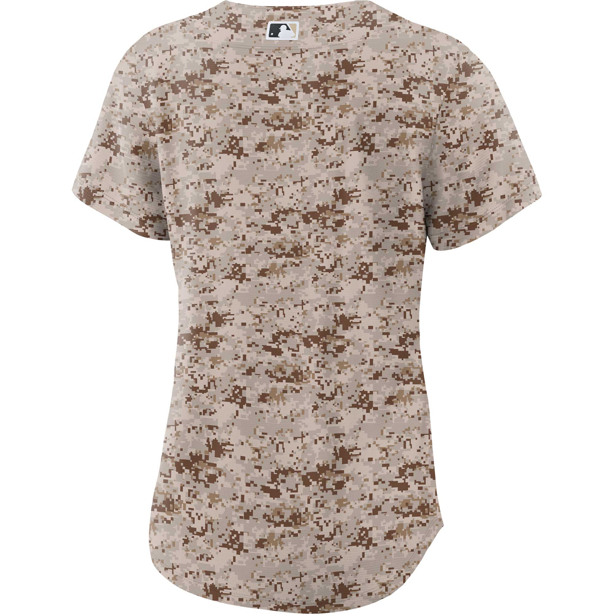 San Diego Padres Women's USMC Alternate Replica Team Jersey - Camo