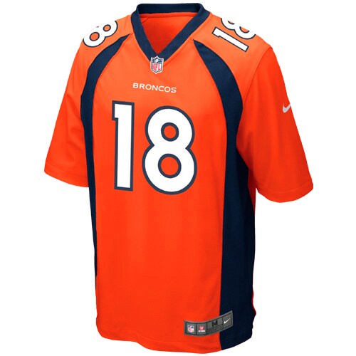 Peyton Manning Denver BroncosYouth Team Color Game Jersey - Orange