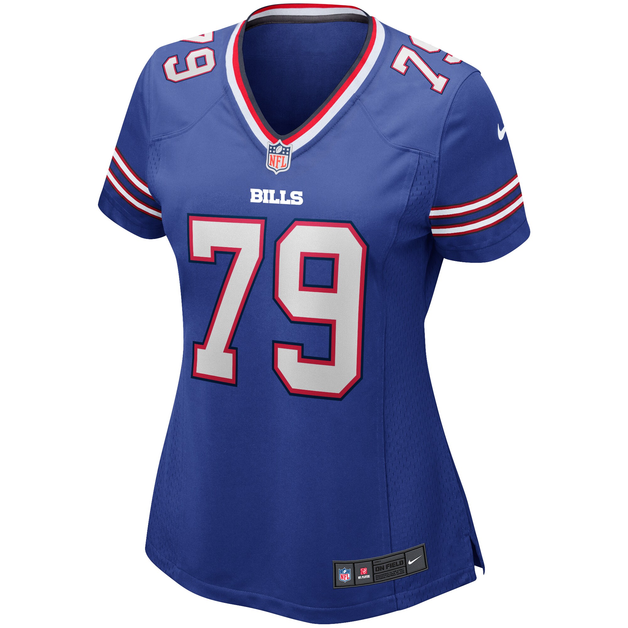 Ruben Brown Buffalo Bills Women's Game Retired Player Jersey - Royal