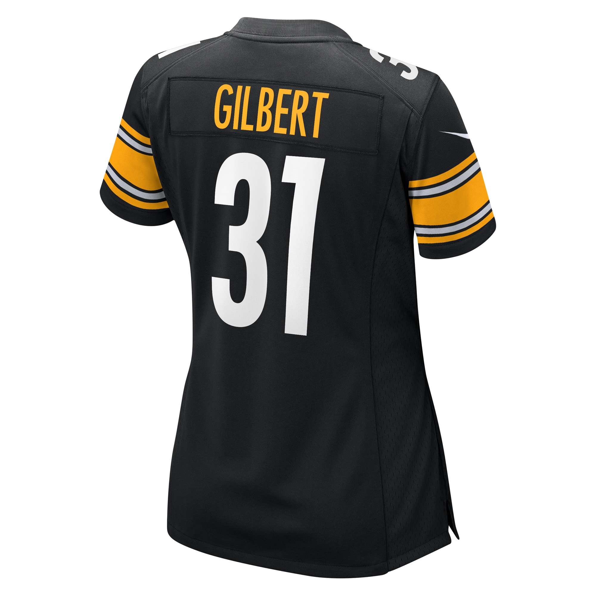 Mark Gilbert Pittsburgh Steelers Women's Game Player Jersey - Black