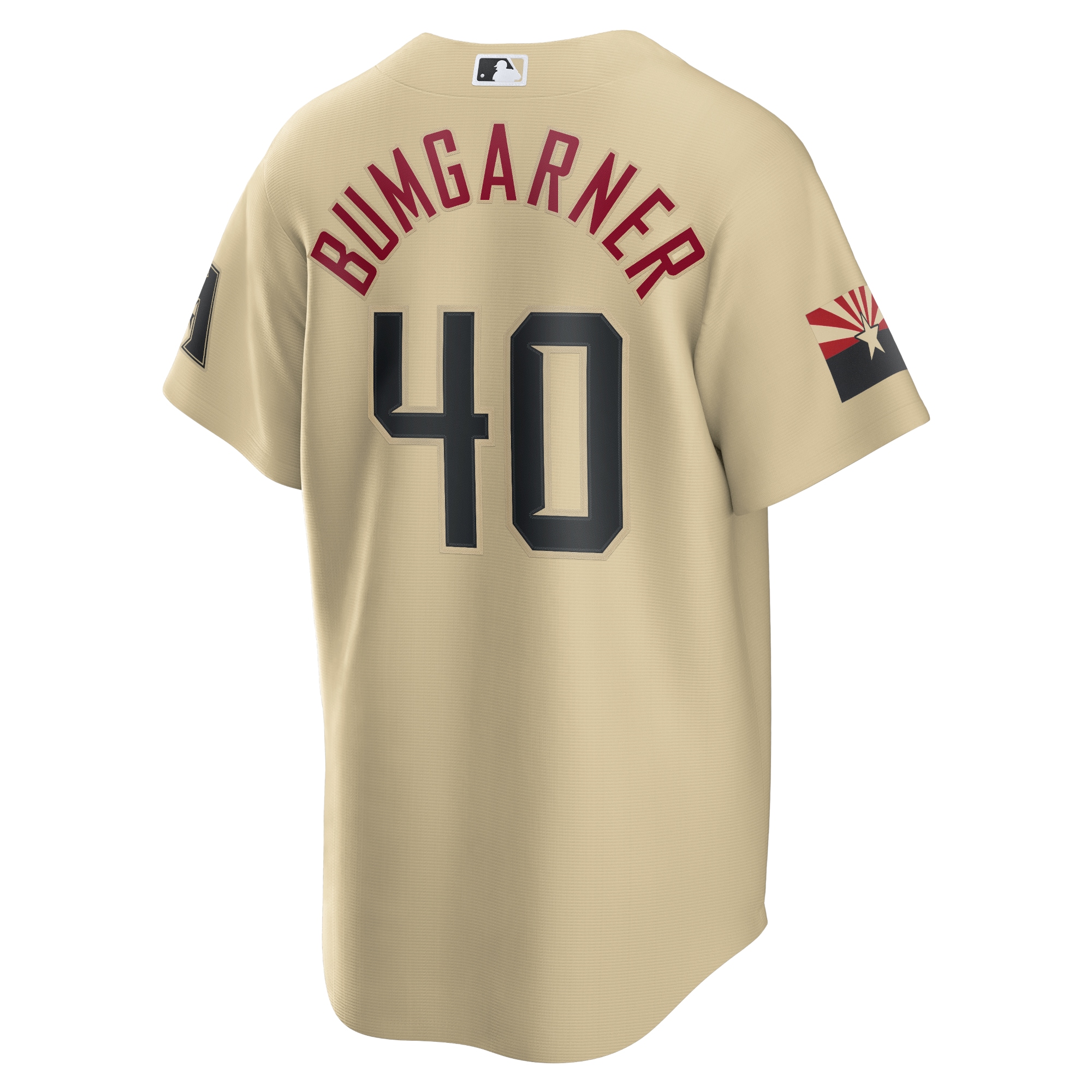 Madison Bumgarner Arizona DiamondbacksCity Connect Replica Player Jersey - Sand