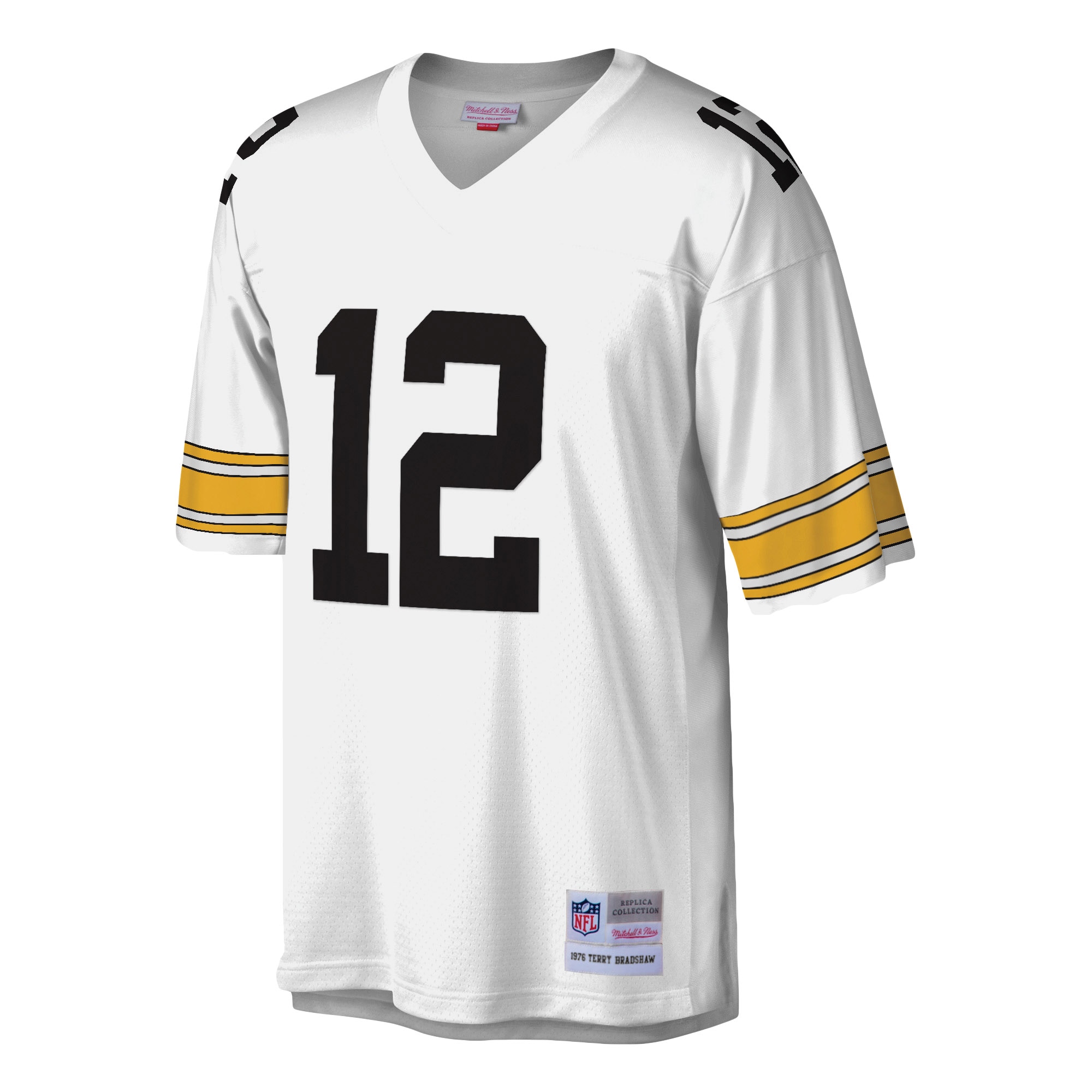 Terry Bradshaw Pittsburgh Steelers Mitchell & Ness Legacy Replica Jersey - White