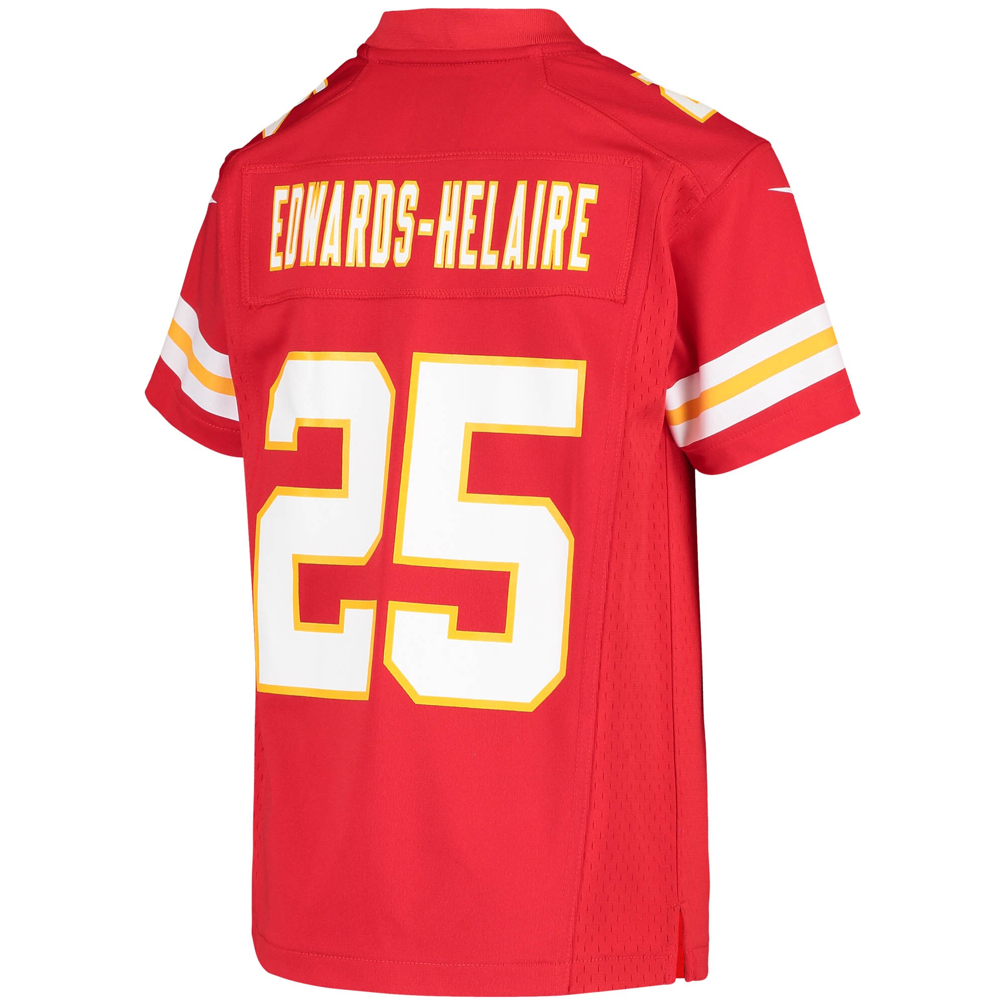 Clyde Edwards-Helaire Kansas City ChiefsYouth Team Game Jersey - Red