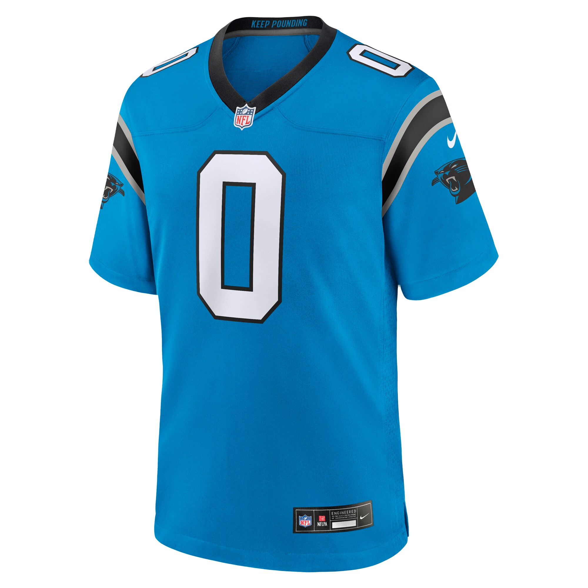 Brian Burns Carolina PanthersAlternate Game Jersey - Blue