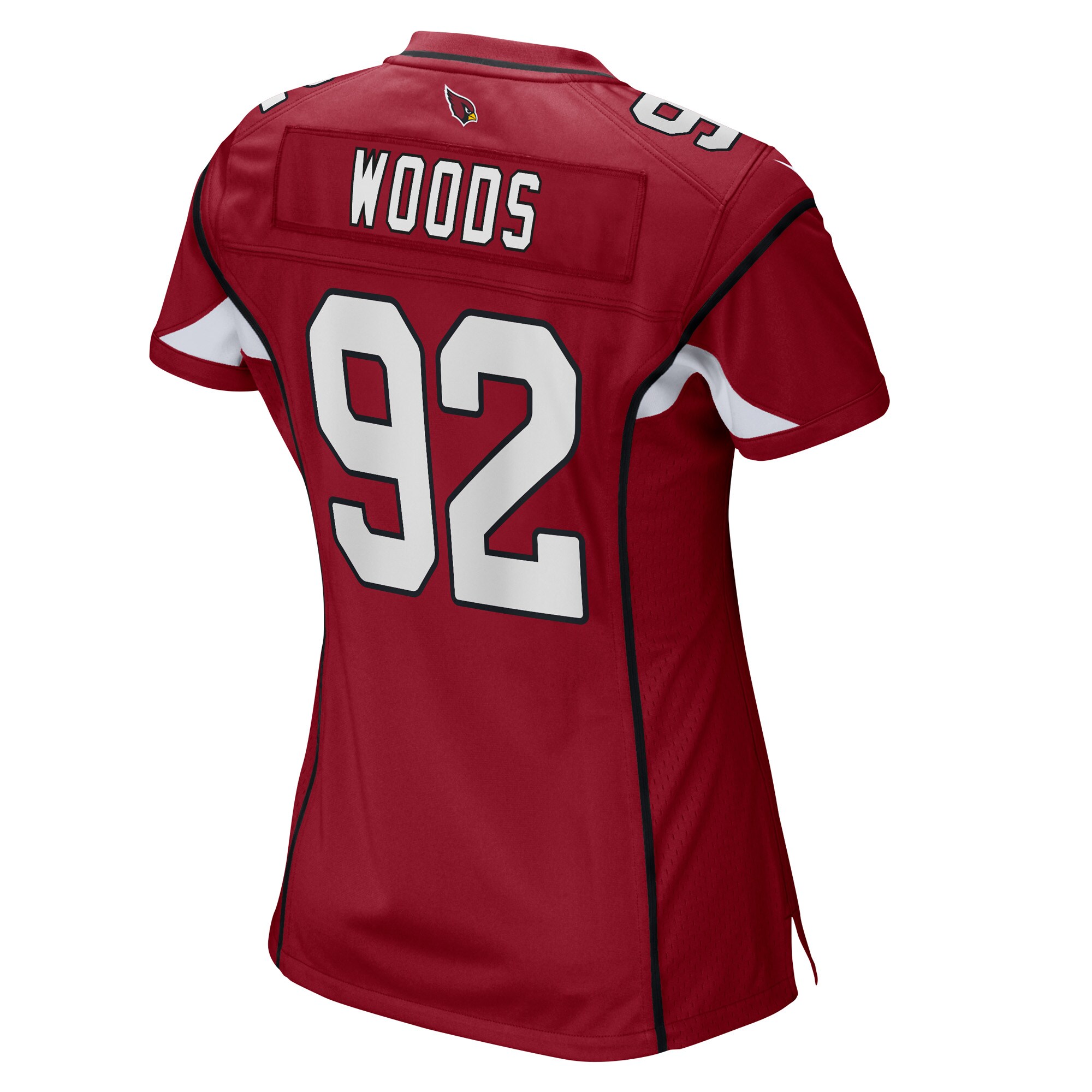 Antwaun Woods Arizona Cardinals Women's Game Player Jersey - Cardinal