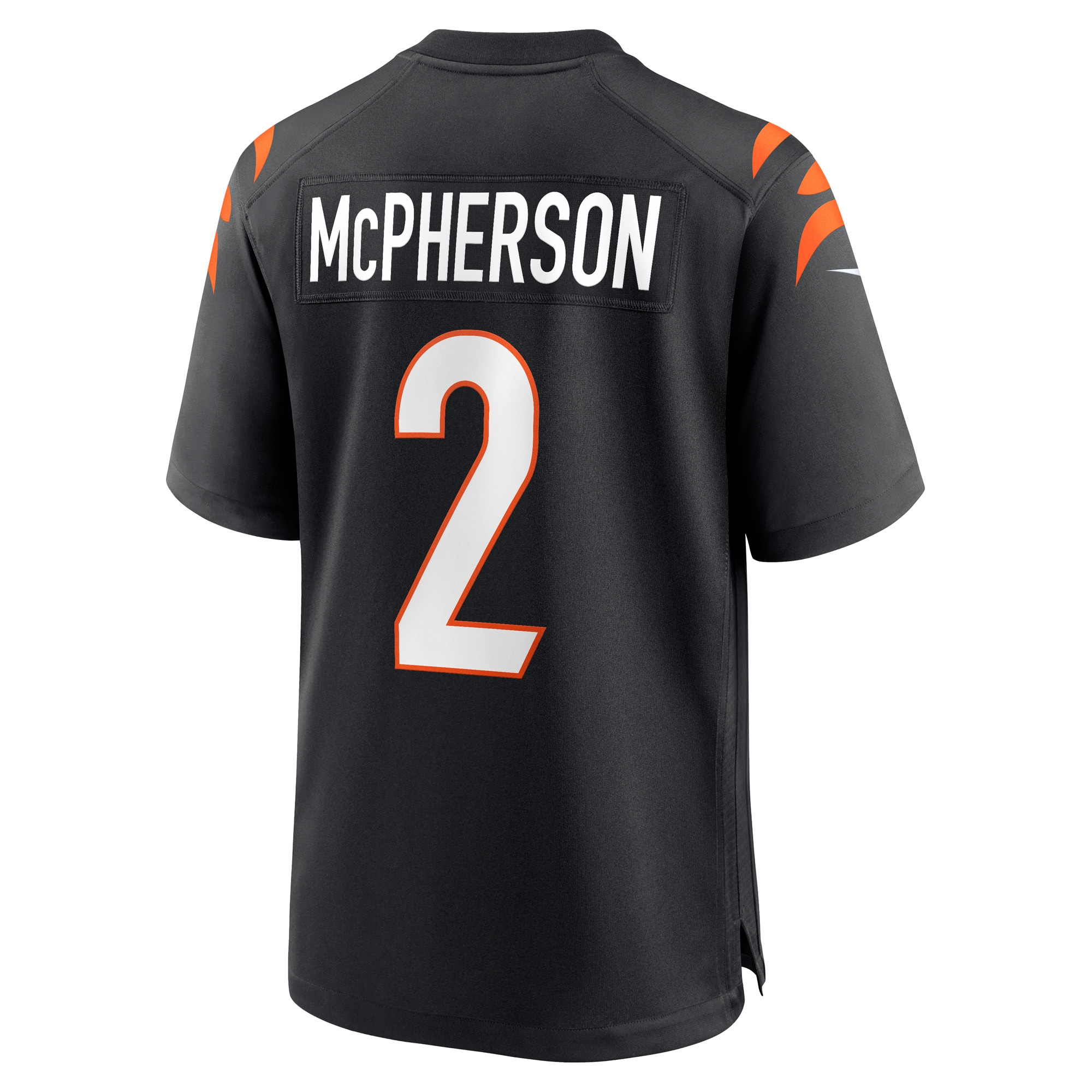 Evan McPherson Cincinnati BengalsGame Jersey - Black