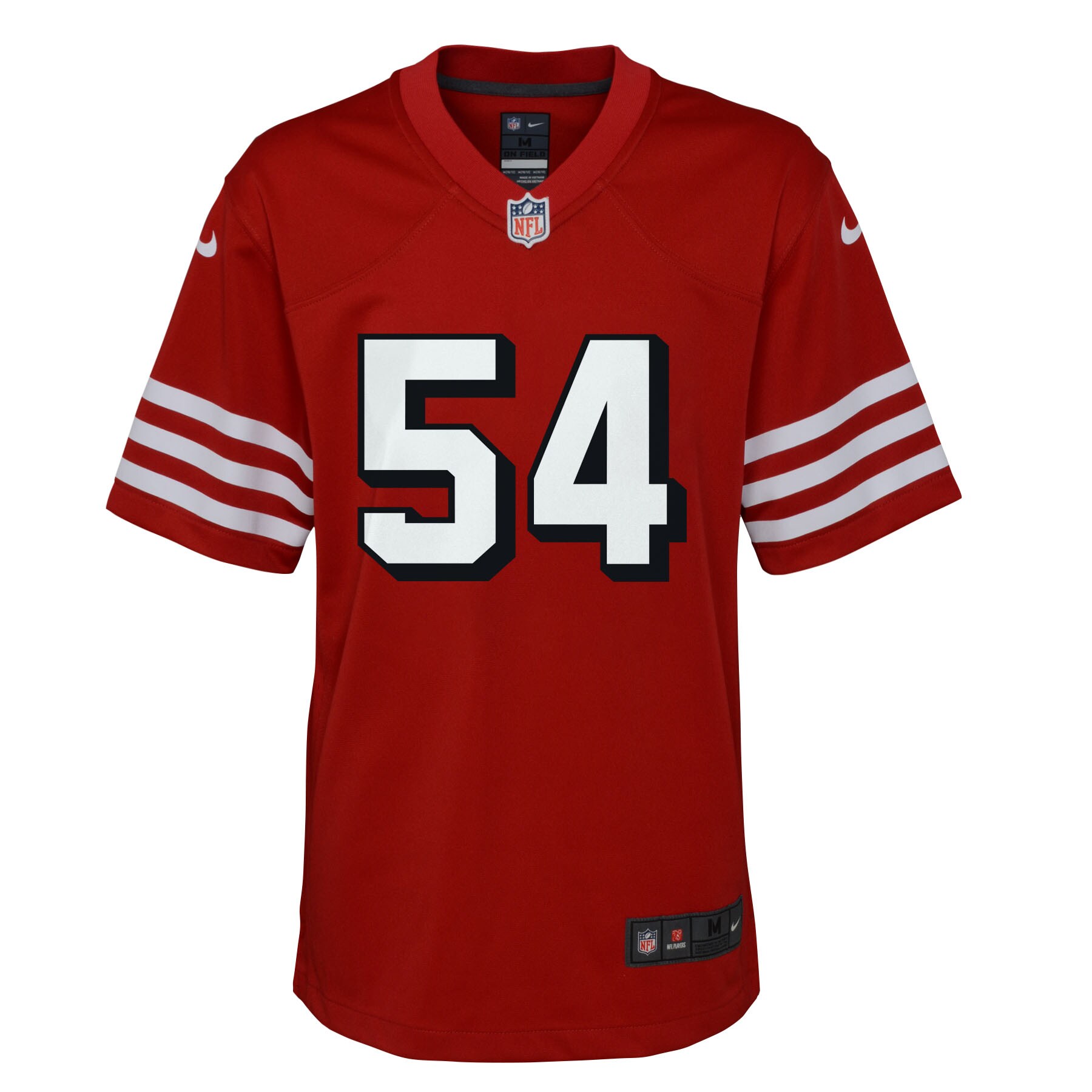 Fred Warner San Francisco 49ersYouth Alternate Game Jersey - Scarlet