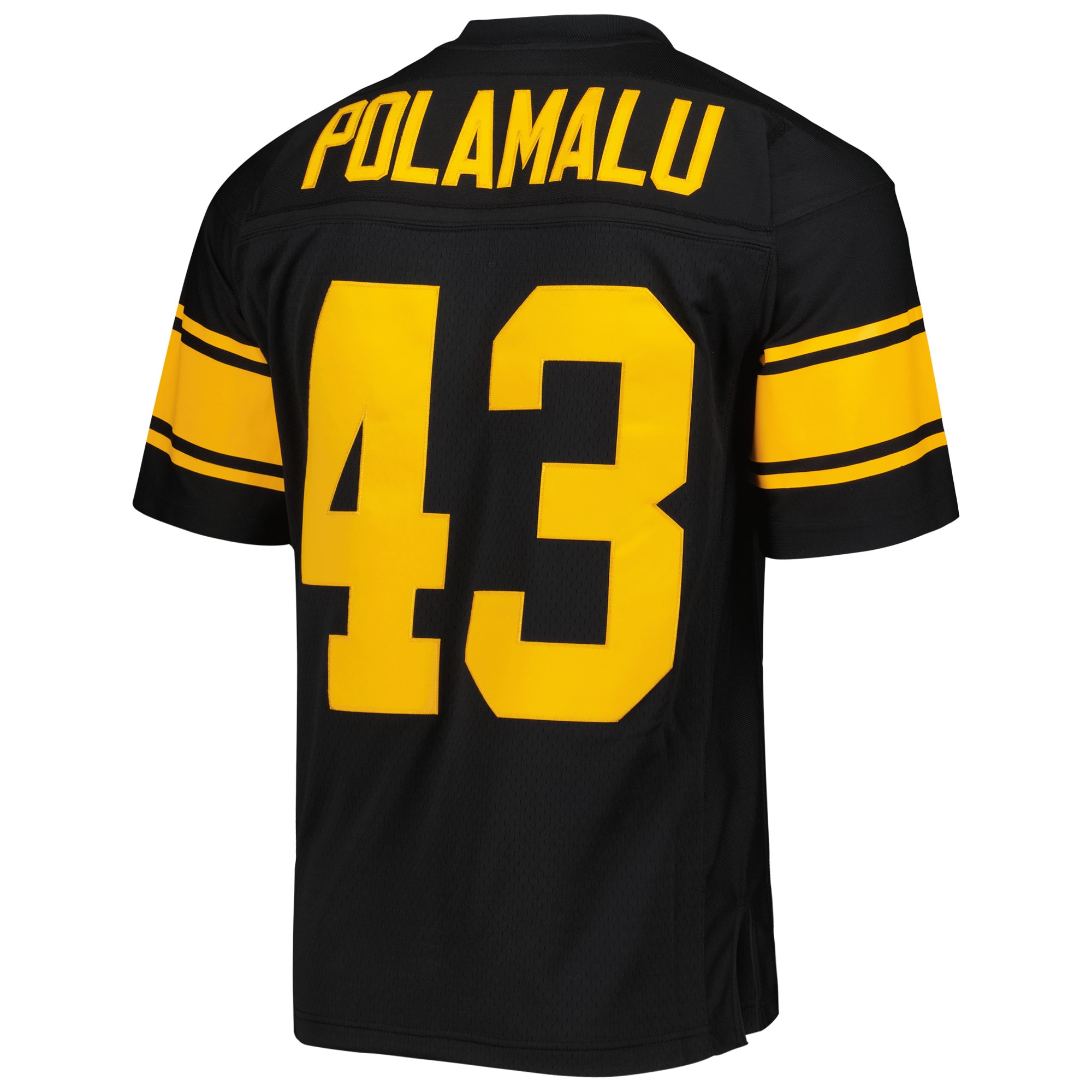 Troy Polamalu Pittsburgh Steelers Mitchell & Ness Alternate 2008 Legacy Replica Jersey - Black