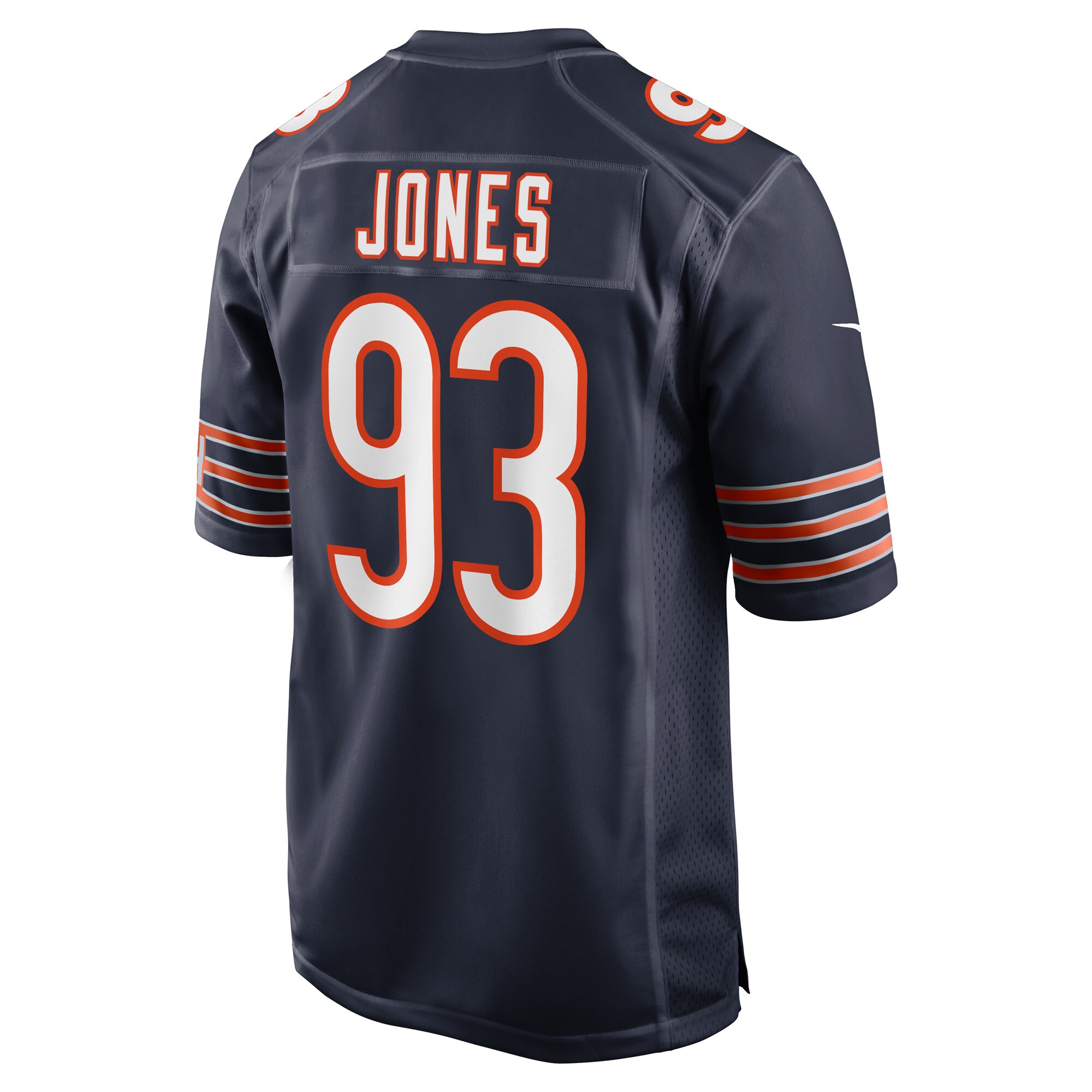 Justin Jones Chicago BearsGame Player Jersey - Navy