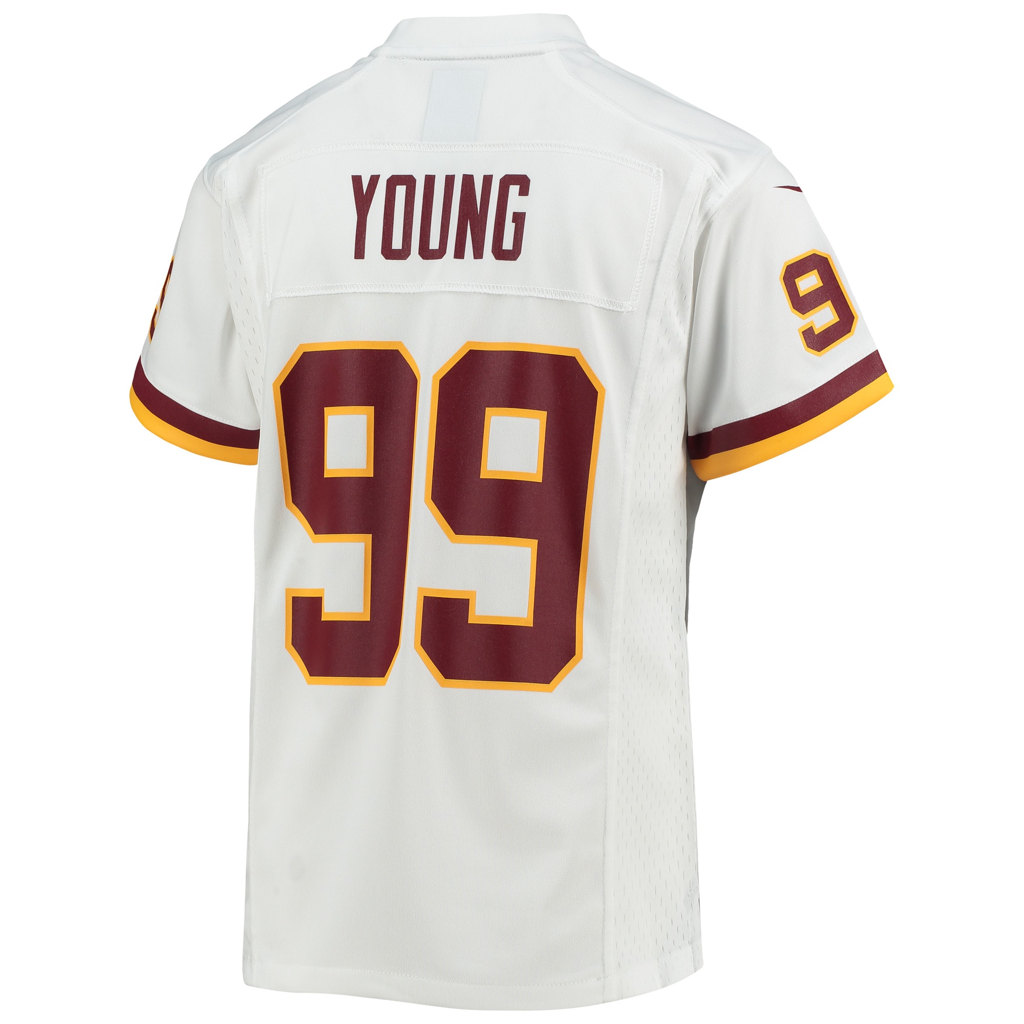 Chase Young Washington Football TeamYouth Game Jersey - White