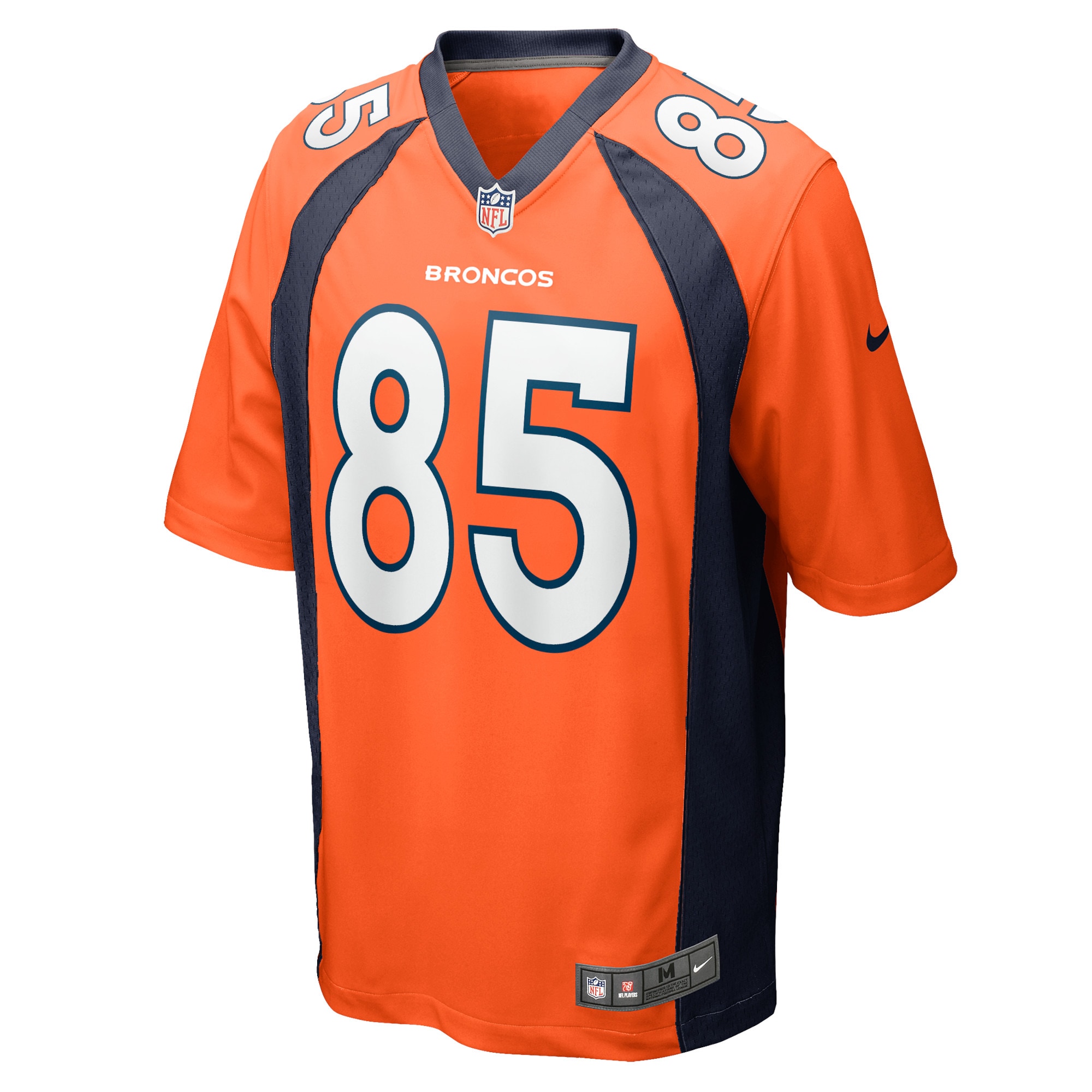 Albert Okwuegbunam Denver BroncosGame Jersey - Orange