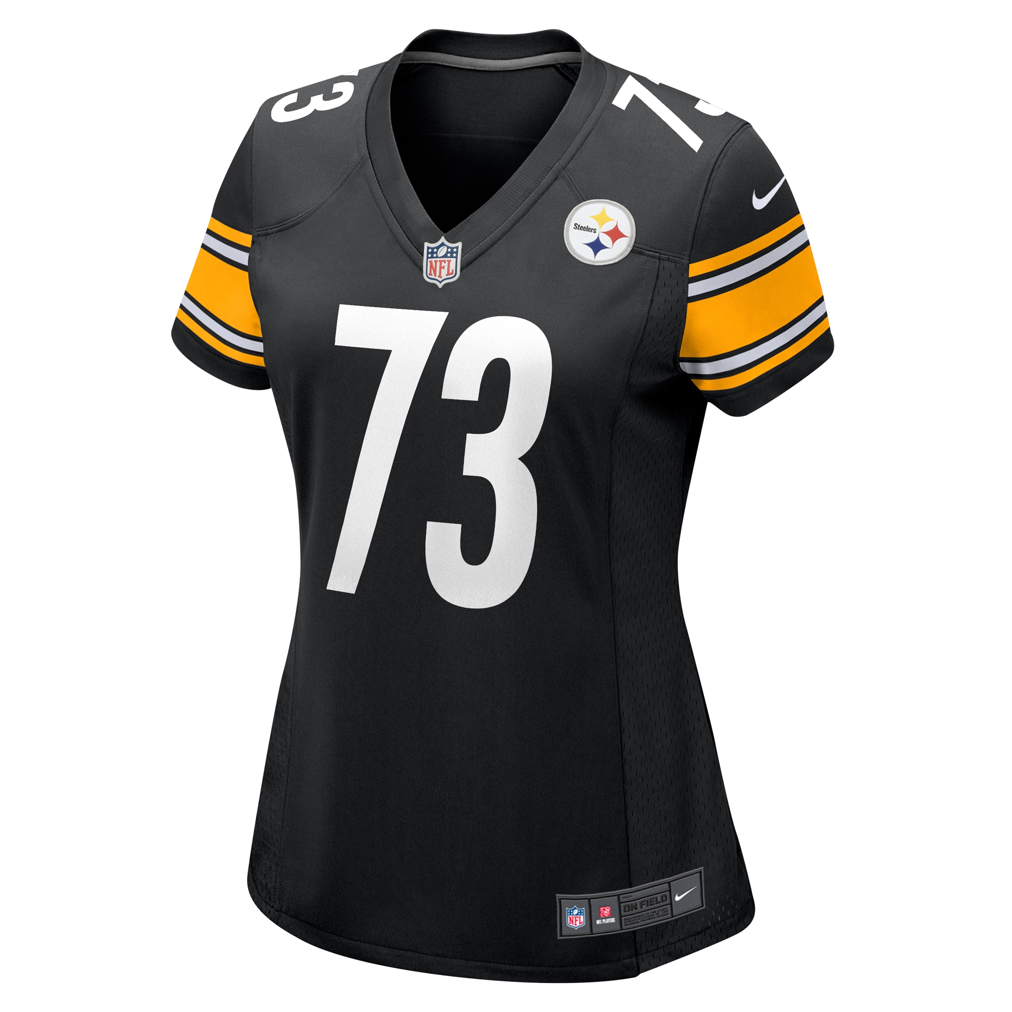 Carlos Davis Pittsburgh Steelers Women's Game Jersey - Black