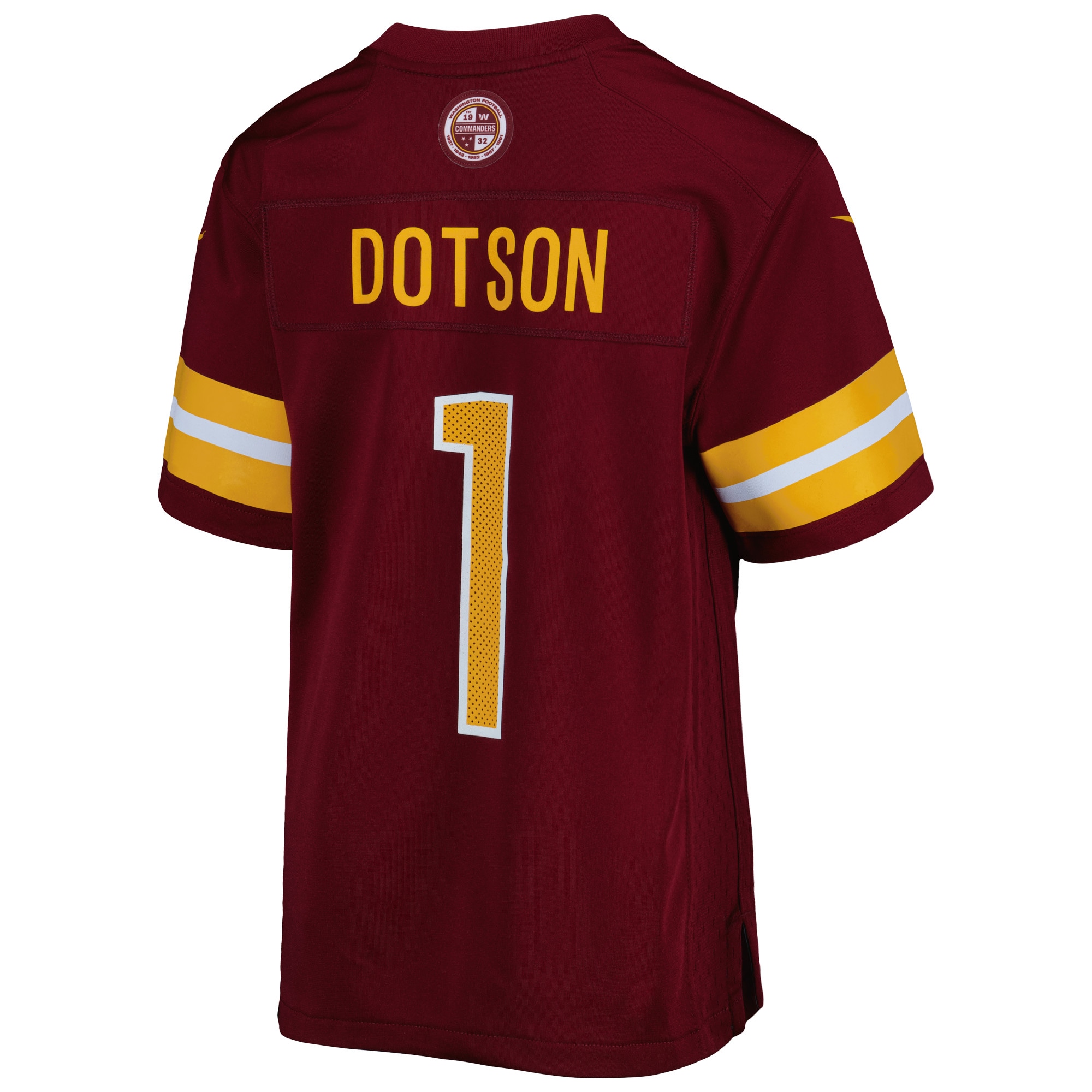 Jahan Dotson Washington CommandersYouth Game Jersey - Burgundy