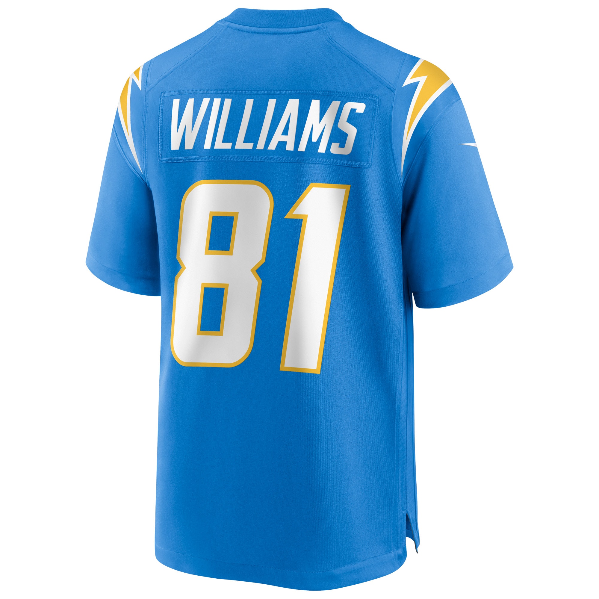 Mike Williams Los Angeles ChargersGame Jersey - Powder Blue