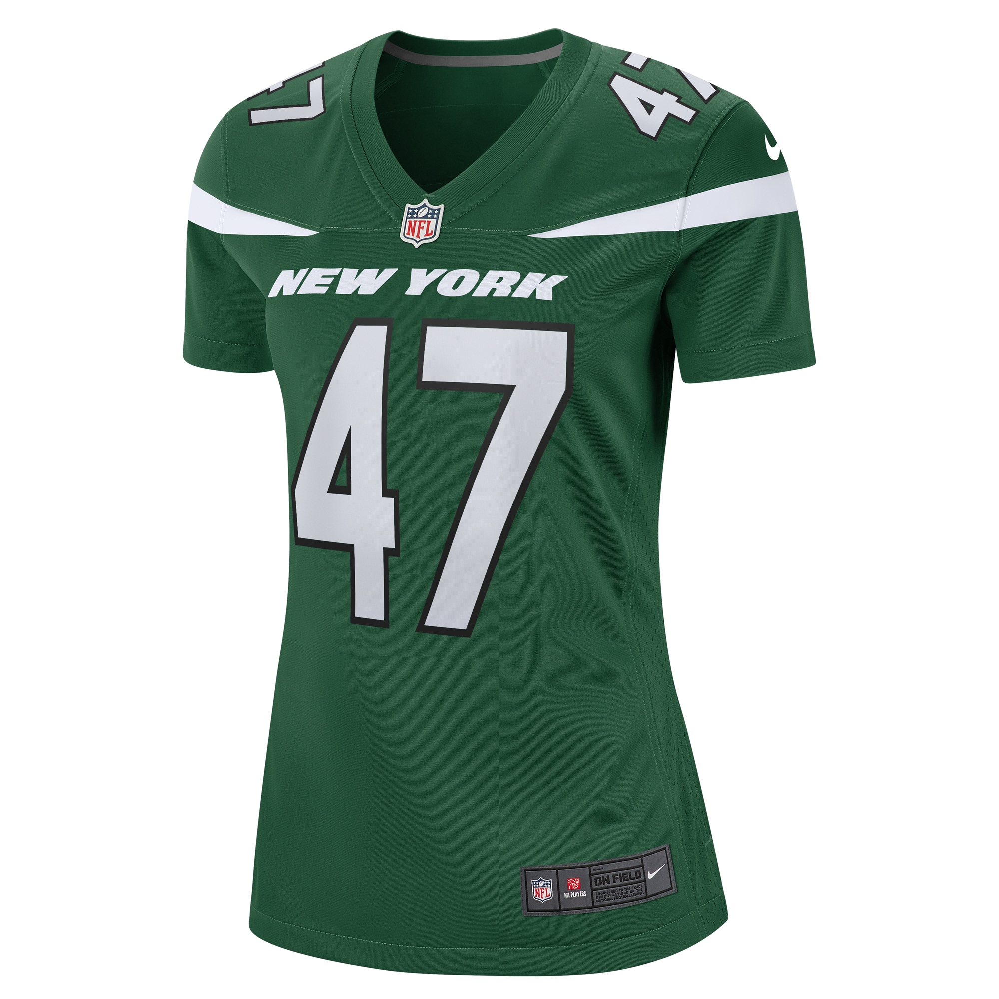 Bryce Huff New York Jets Women's Game Jersey - Gotham Green