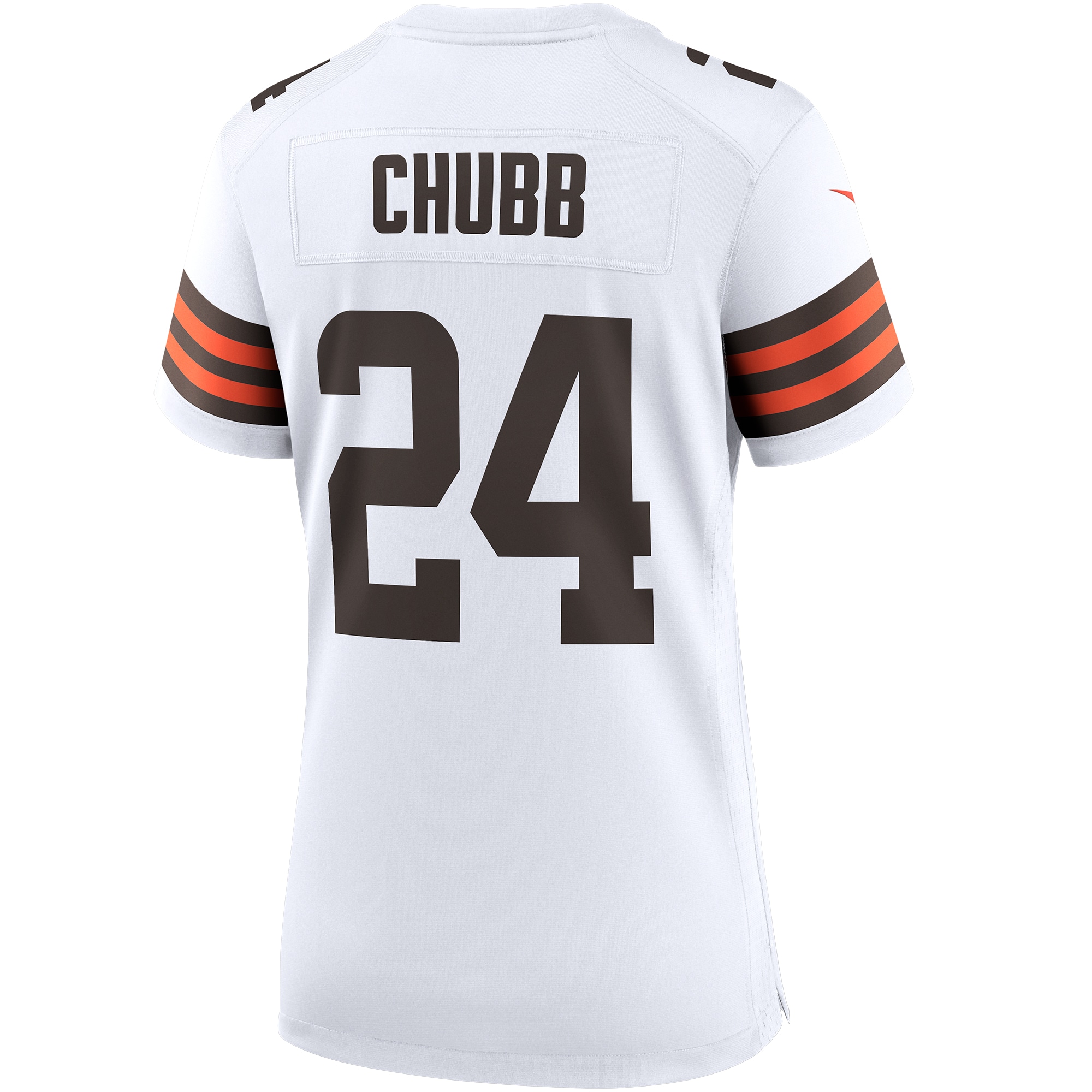 Nick Chubb Cleveland Browns Women's Game Jersey - White