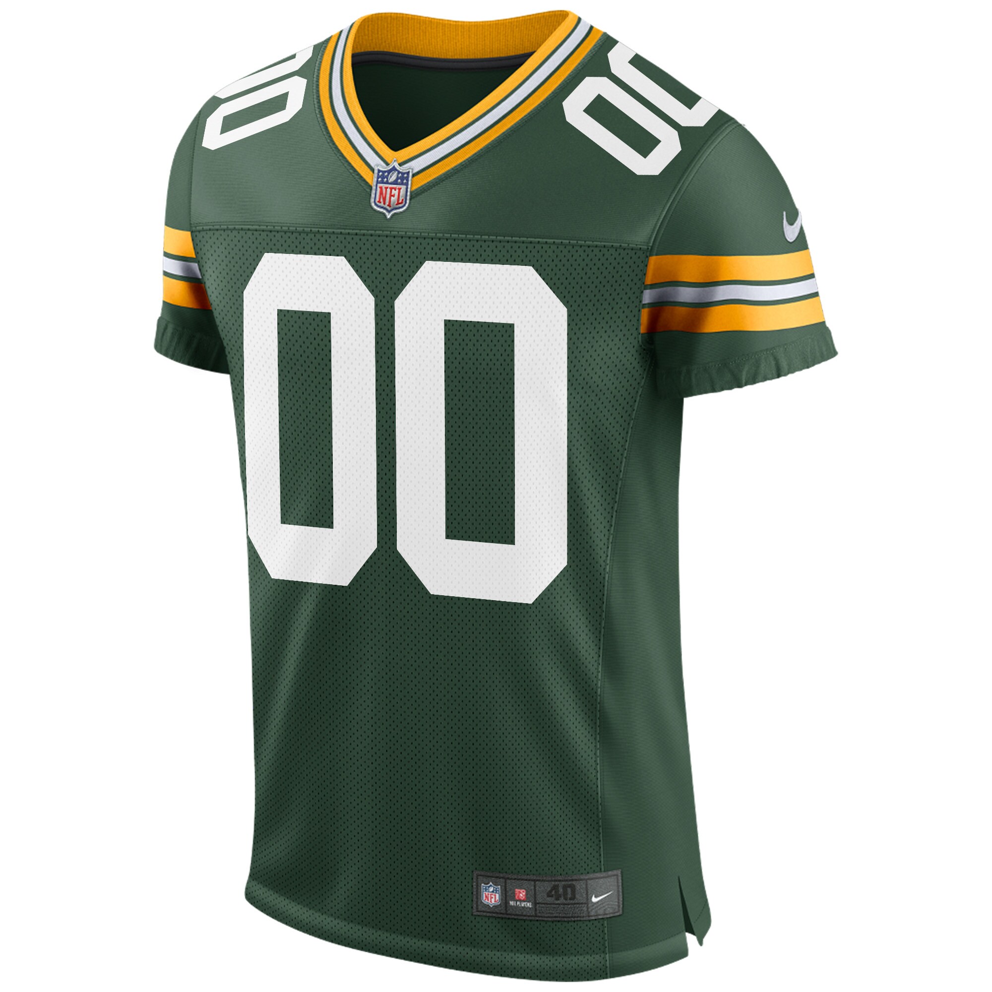 Green Bay PackersClassic Custom Elite Jersey - Green