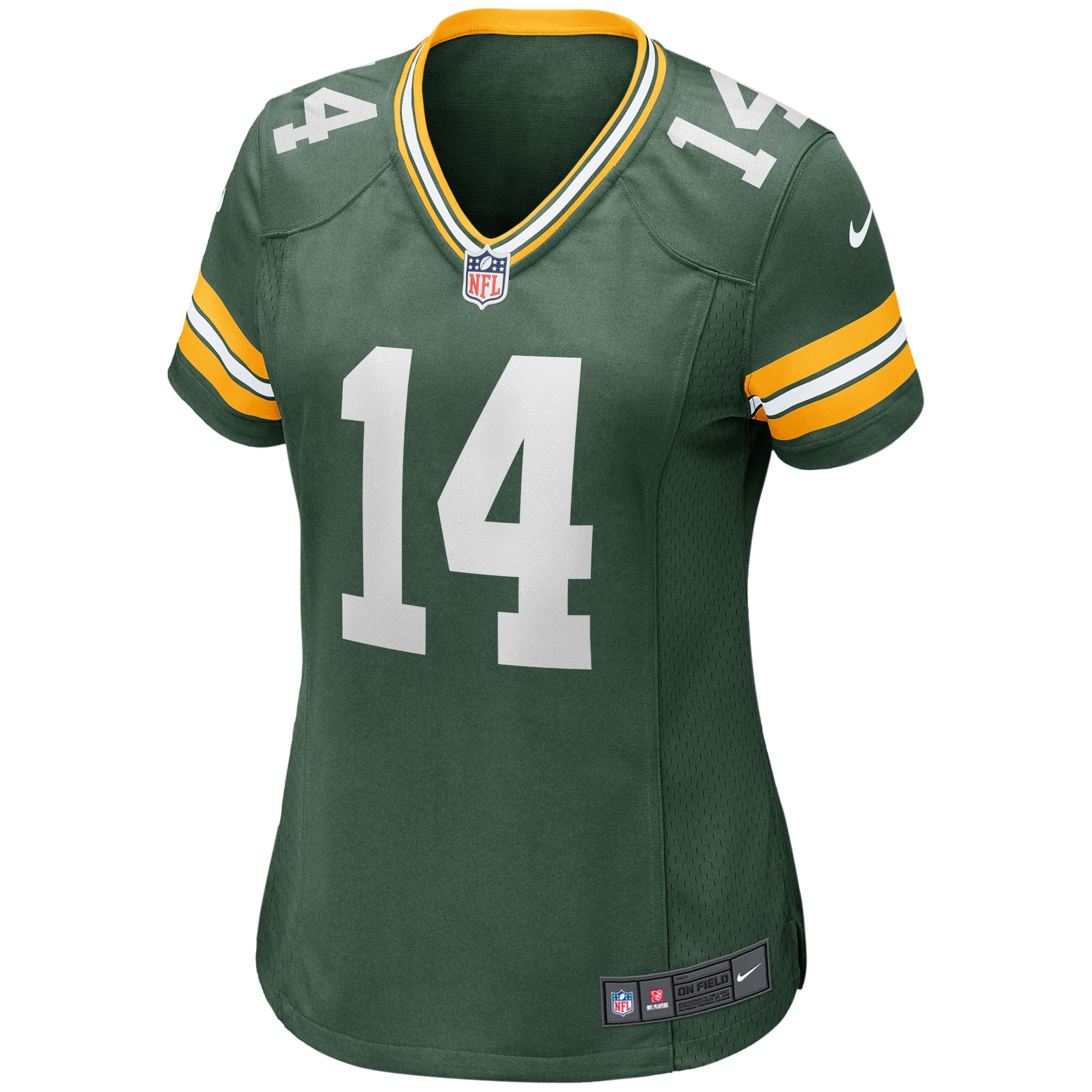 Don Hutson Green Bay Packers Women's Game Retired Player Jersey - Green