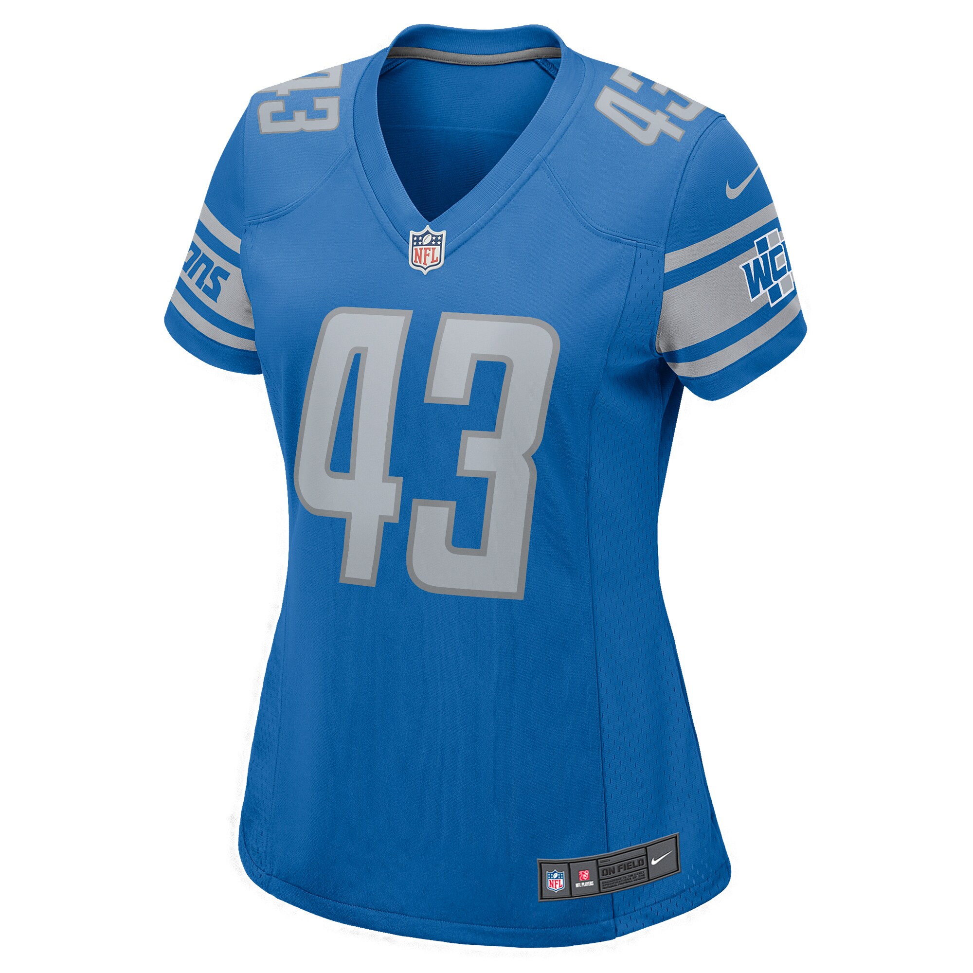 Khalil Dorsey Detroit Lions Women's Home Game Player Jersey - Blue