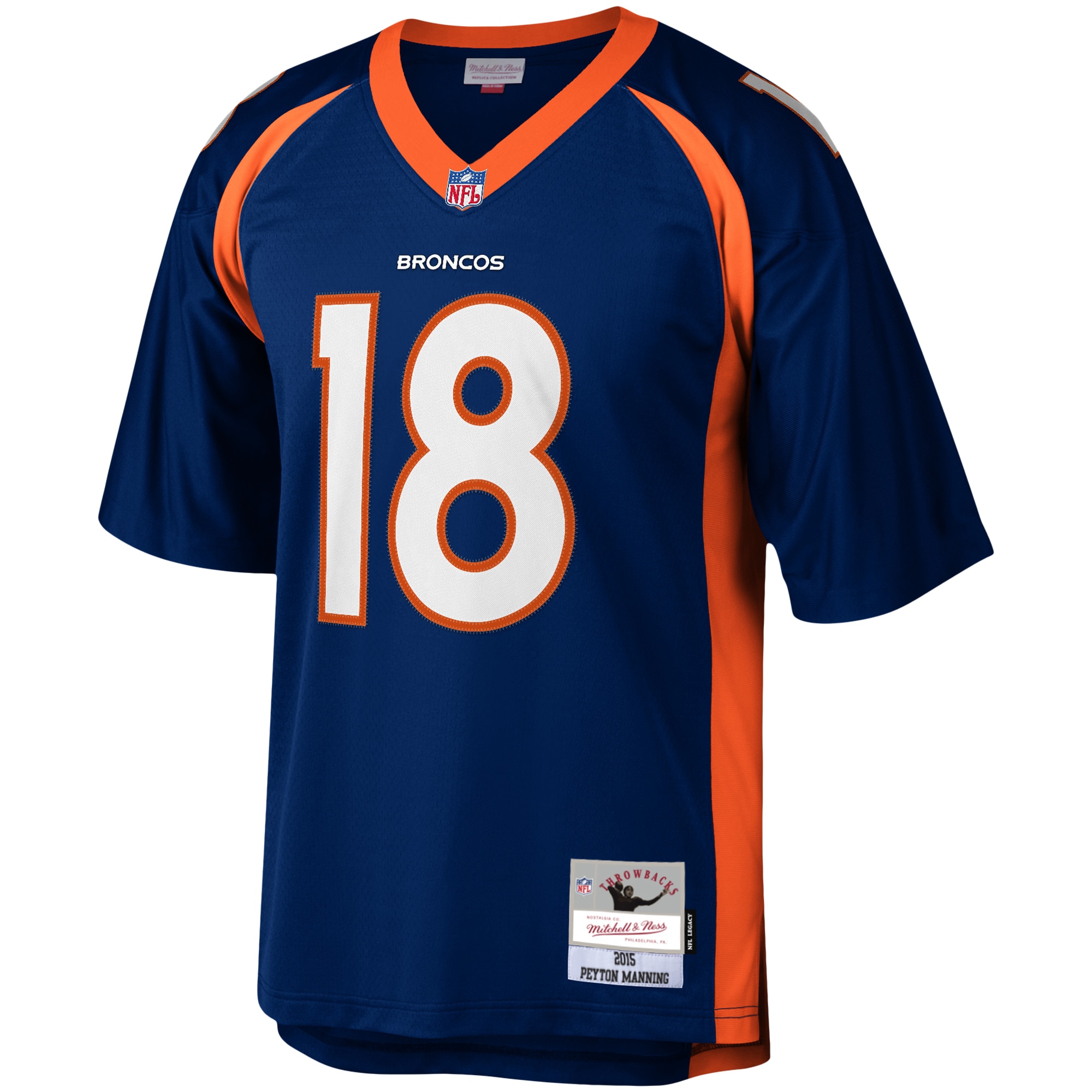 Peyton Manning Denver Broncos Mitchell & Ness 2015 Legacy Replica Jersey - Navy