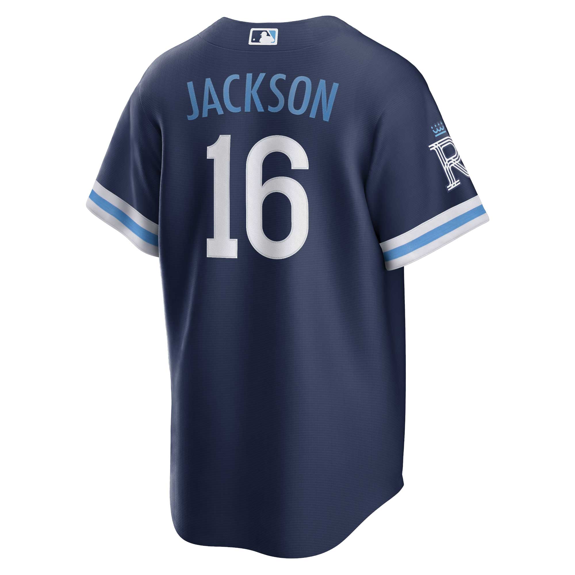 Bo Jackson Kansas City Royals2022 City Connect Replica Player Jersey - Navy