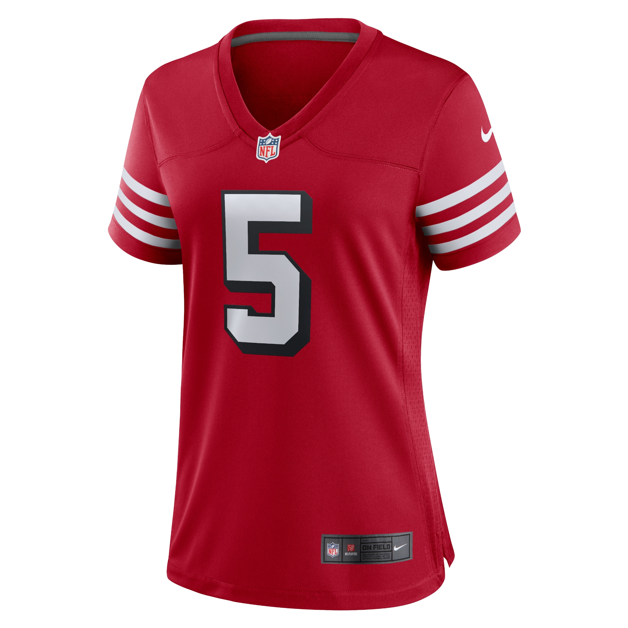 Trey Lance San Francisco 49ers Women's Alternate Game Jersey - Scarlet