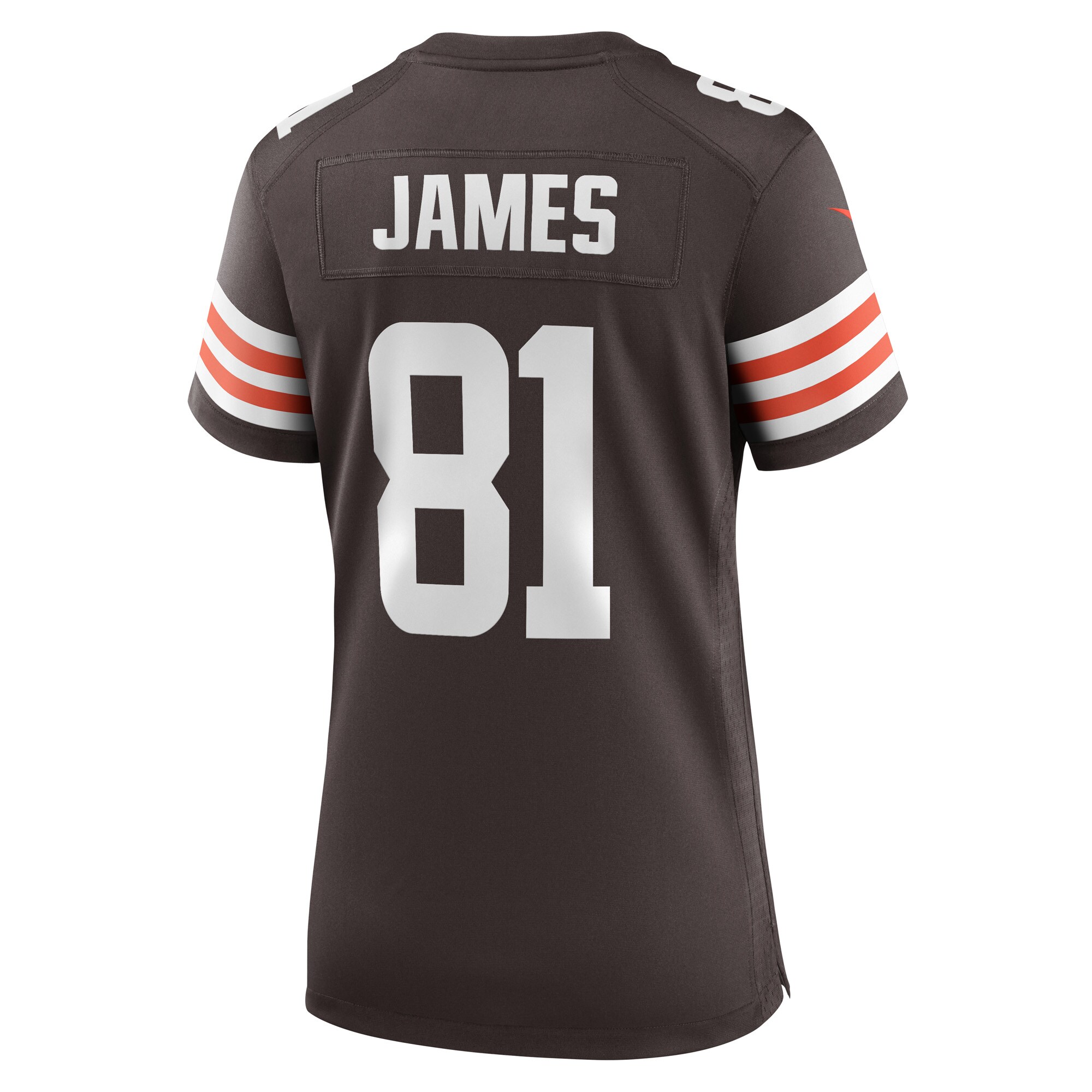 Jesse James Cleveland Browns Women's Game Player Jersey - Brown