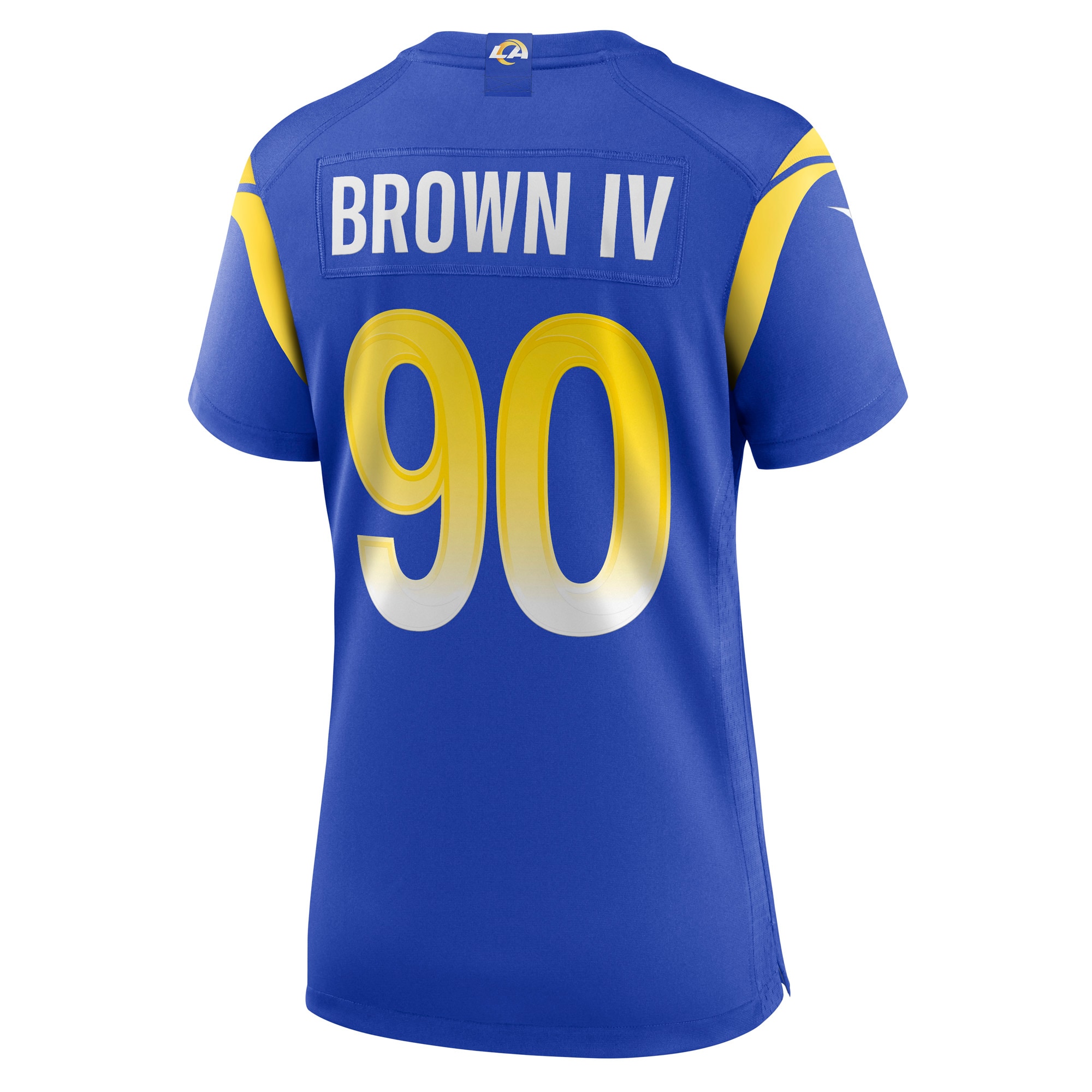 Earnest Brown IV Los Angeles Rams Women's Game Player Jersey - Royal