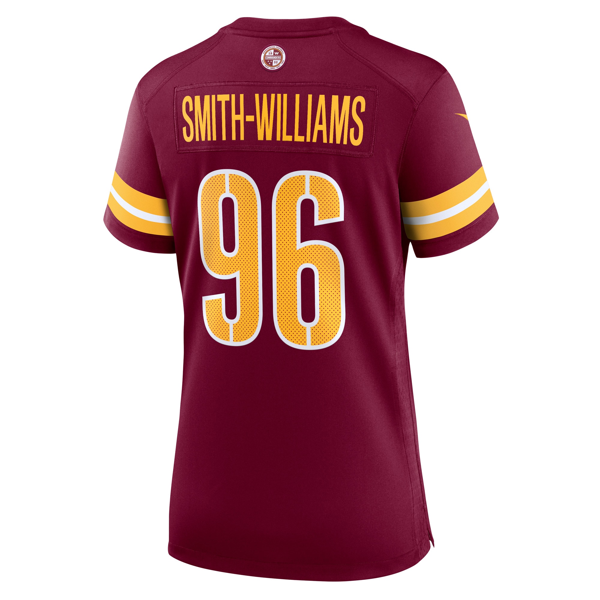 James Smith-Williams Washington Commanders Women's Game Player Jersey - Burgundy