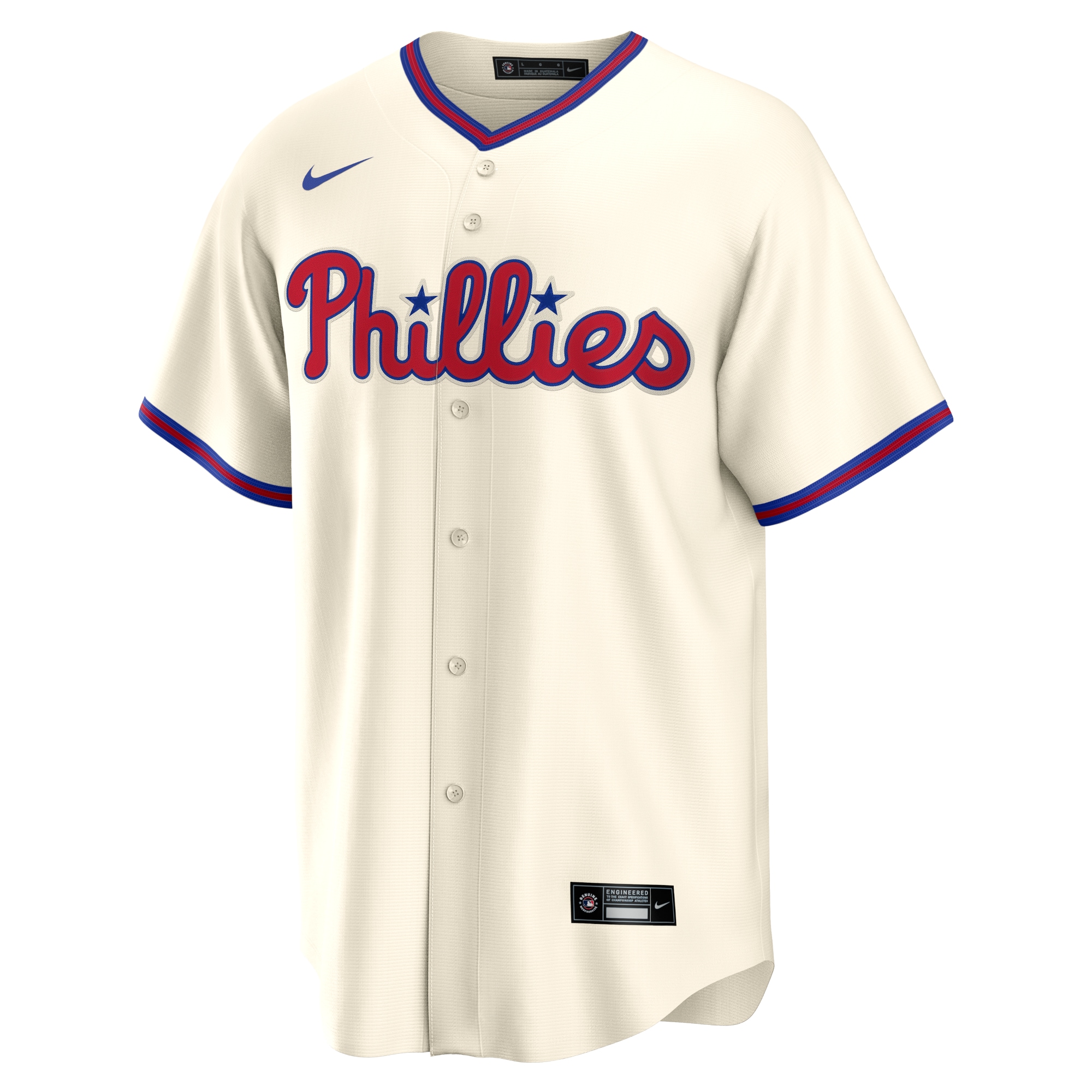 Philadelphia PhilliesAlternate Replica Team Jersey - Cream