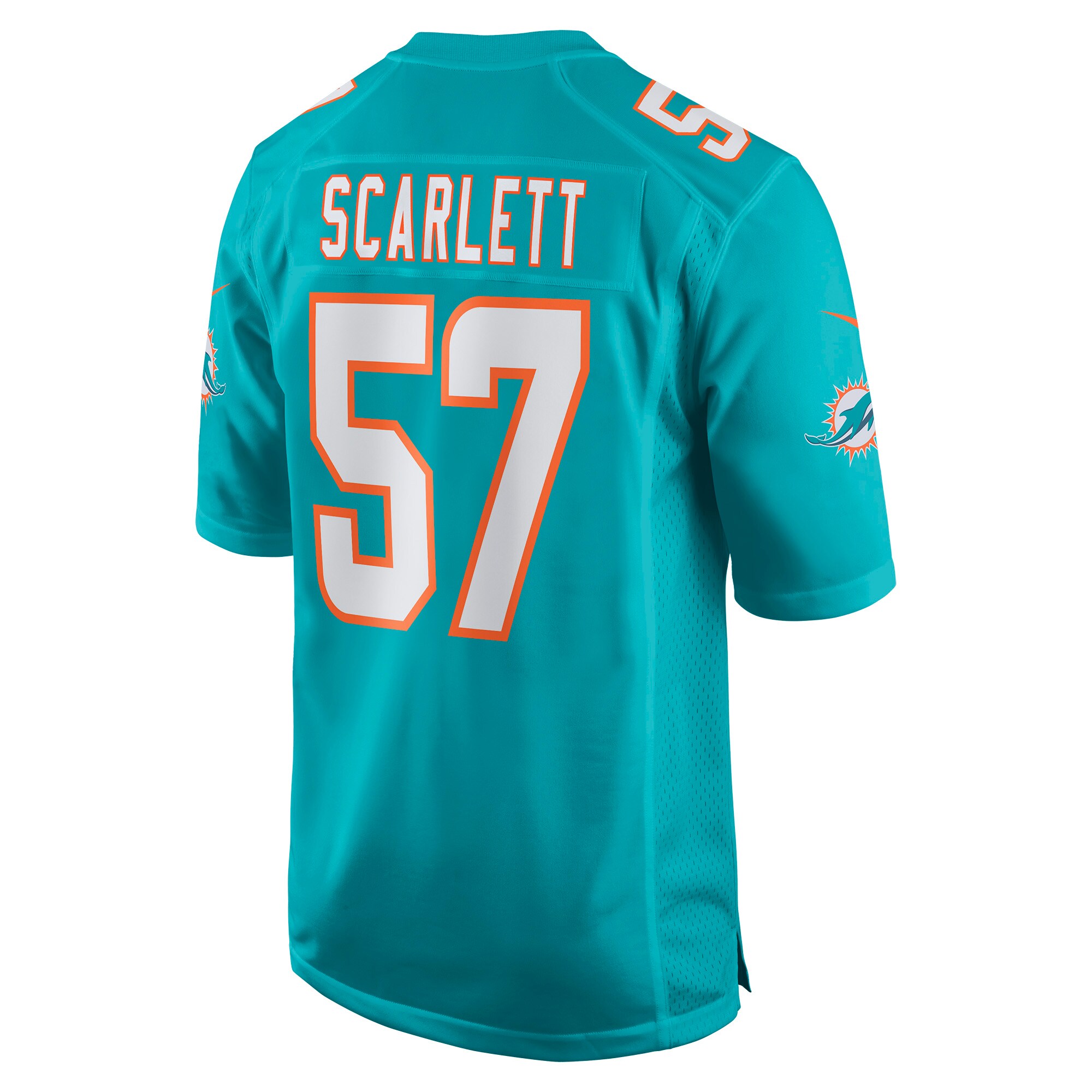 Brennan Scarlett Miami DolphinsGame Jersey - Aqua