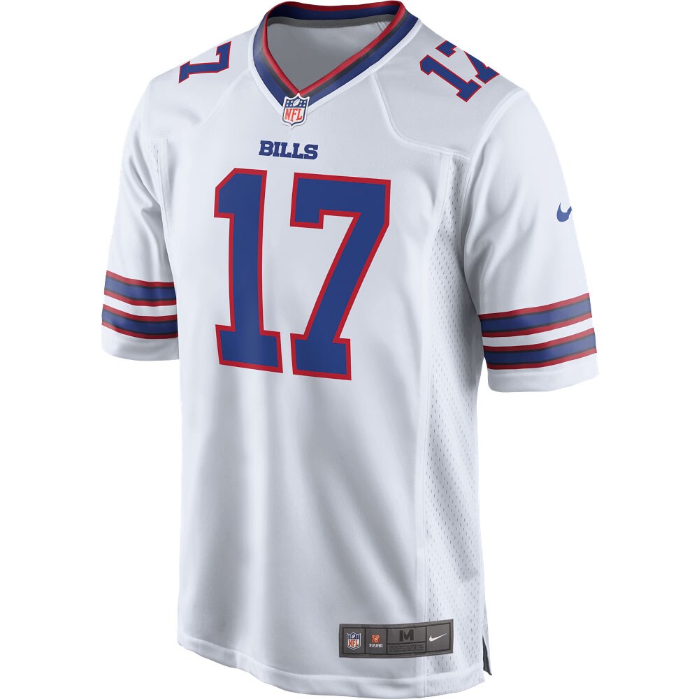 Josh Allen Buffalo BillsGame Player Jersey - White