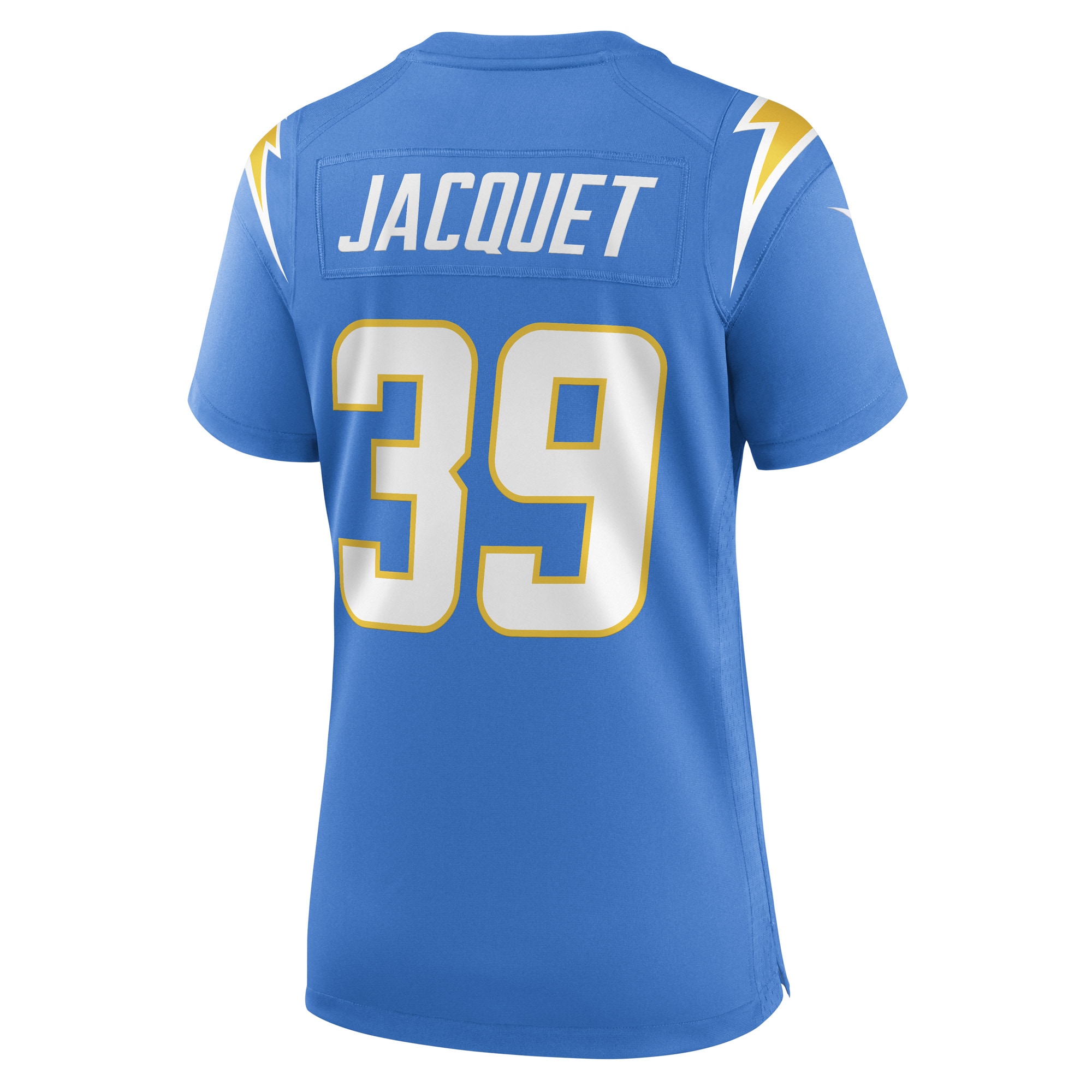 Michael Jacquet Los Angeles Chargers Women's Game Player Jersey - Powder Blue