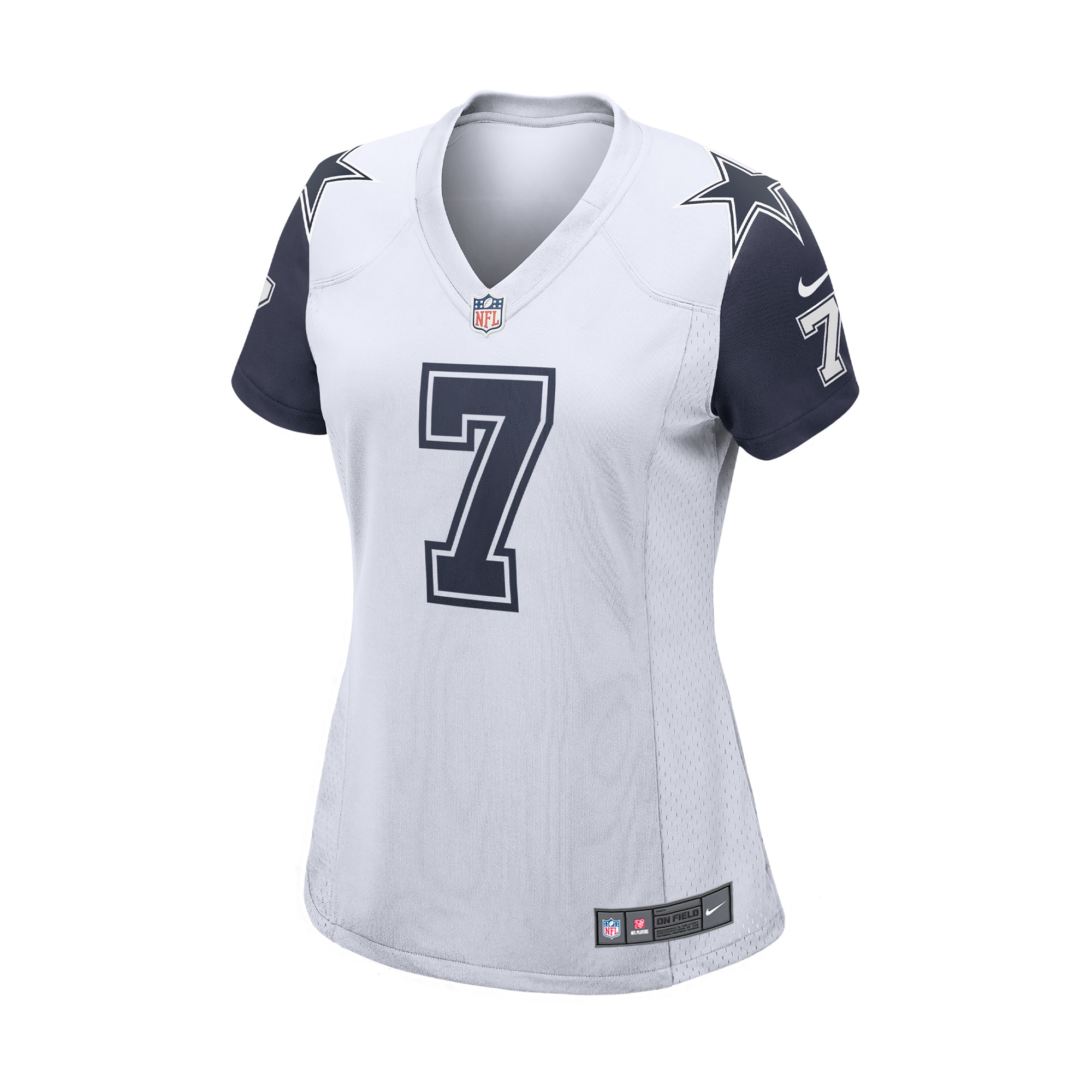 Trevon Diggs Dallas Cowboys Women's Team Game Jersey - White