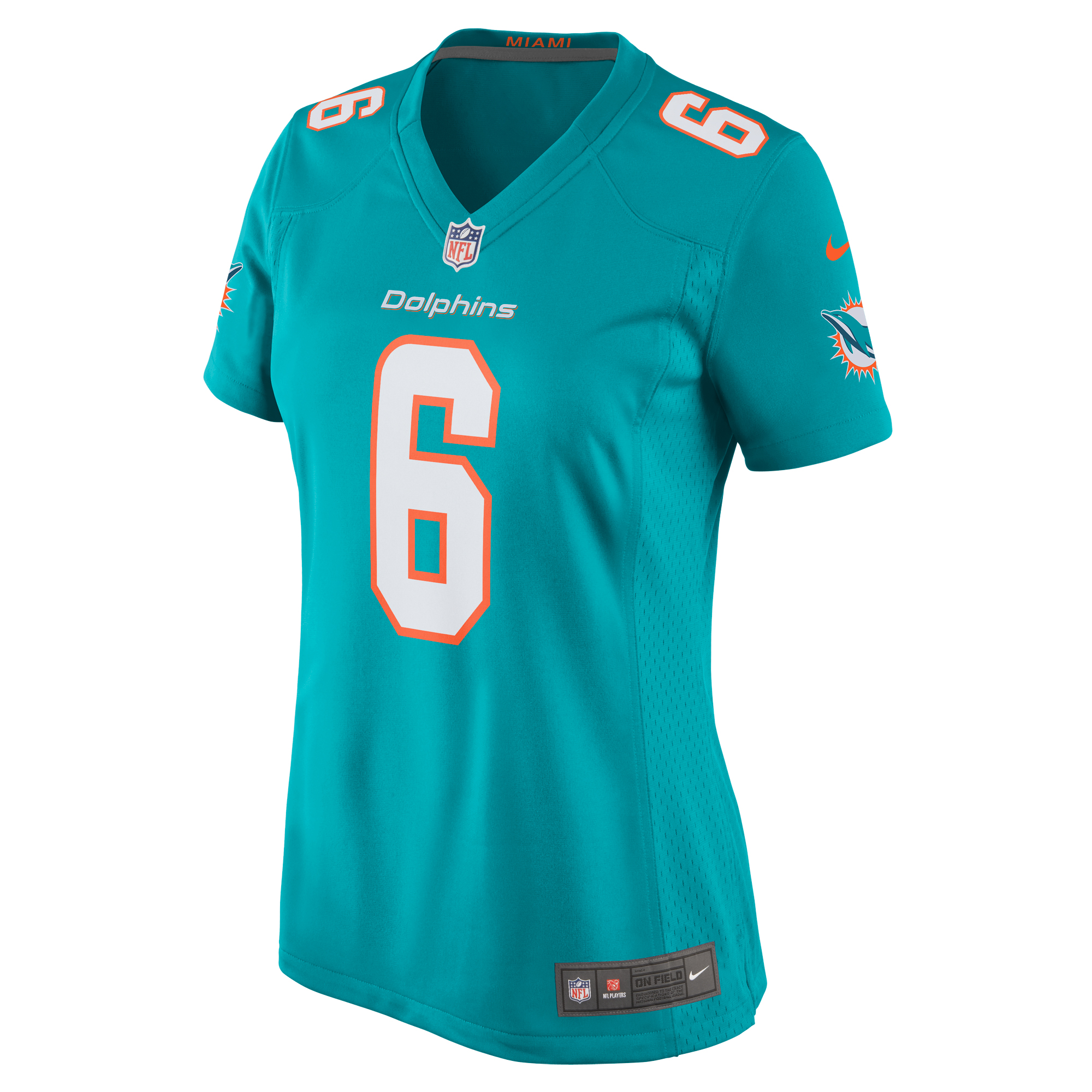 Melvin Ingram Miami Dolphins Women's Home Game Player Jersey - Aqua
