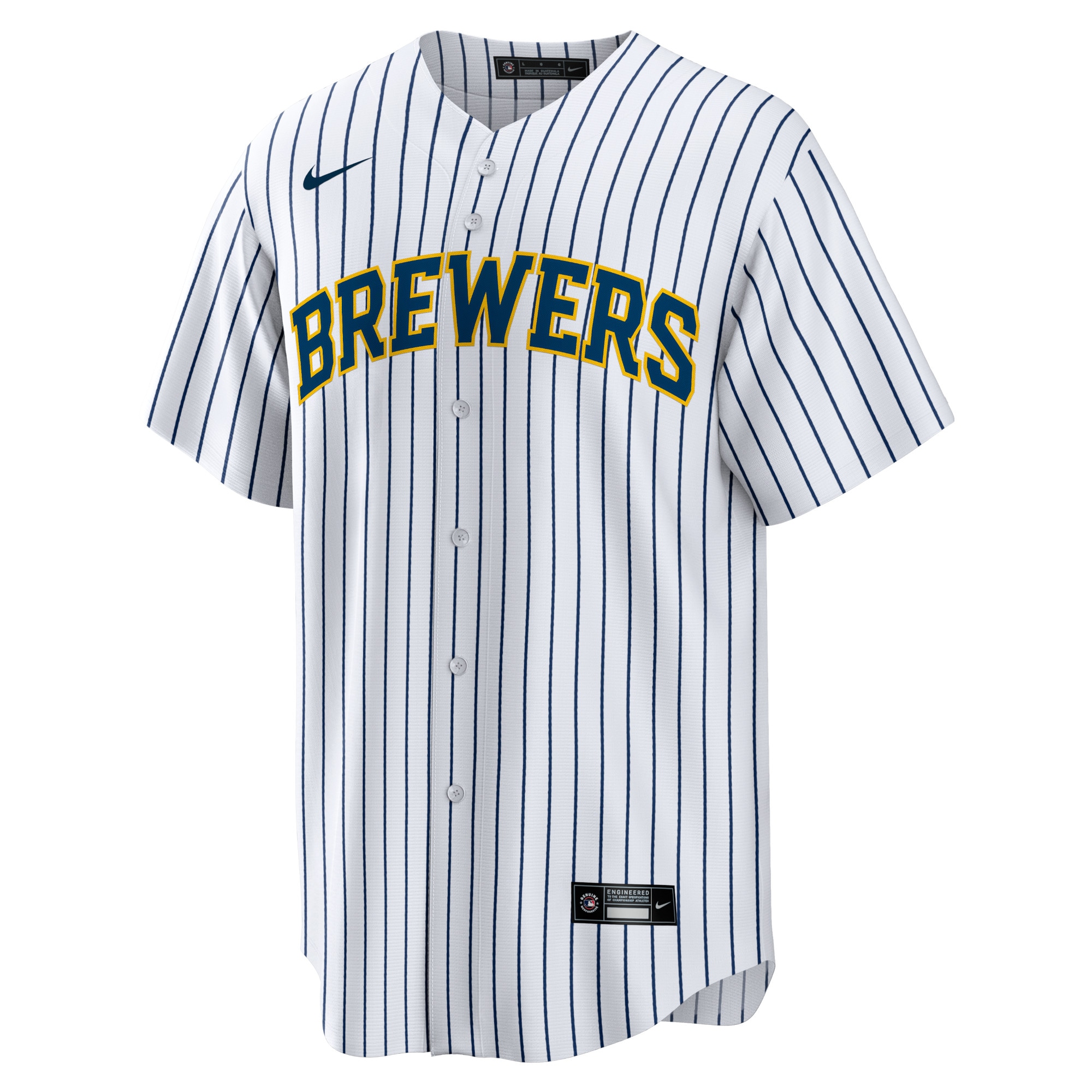 Christian Yelich Milwaukee BrewersAlternate Replica Player Jersey - White