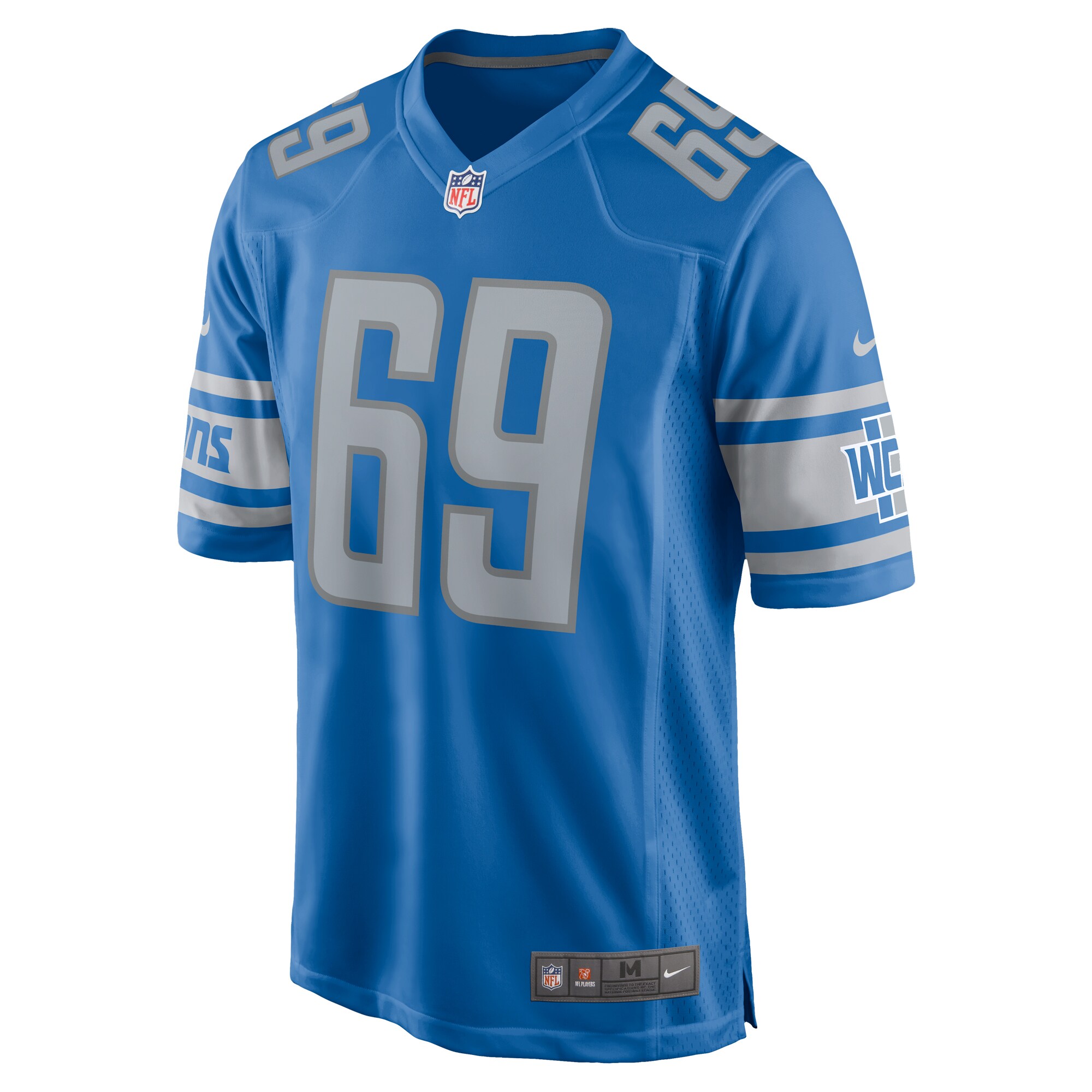 Darrin Paulo Detroit LionsGame Player Jersey - Blue