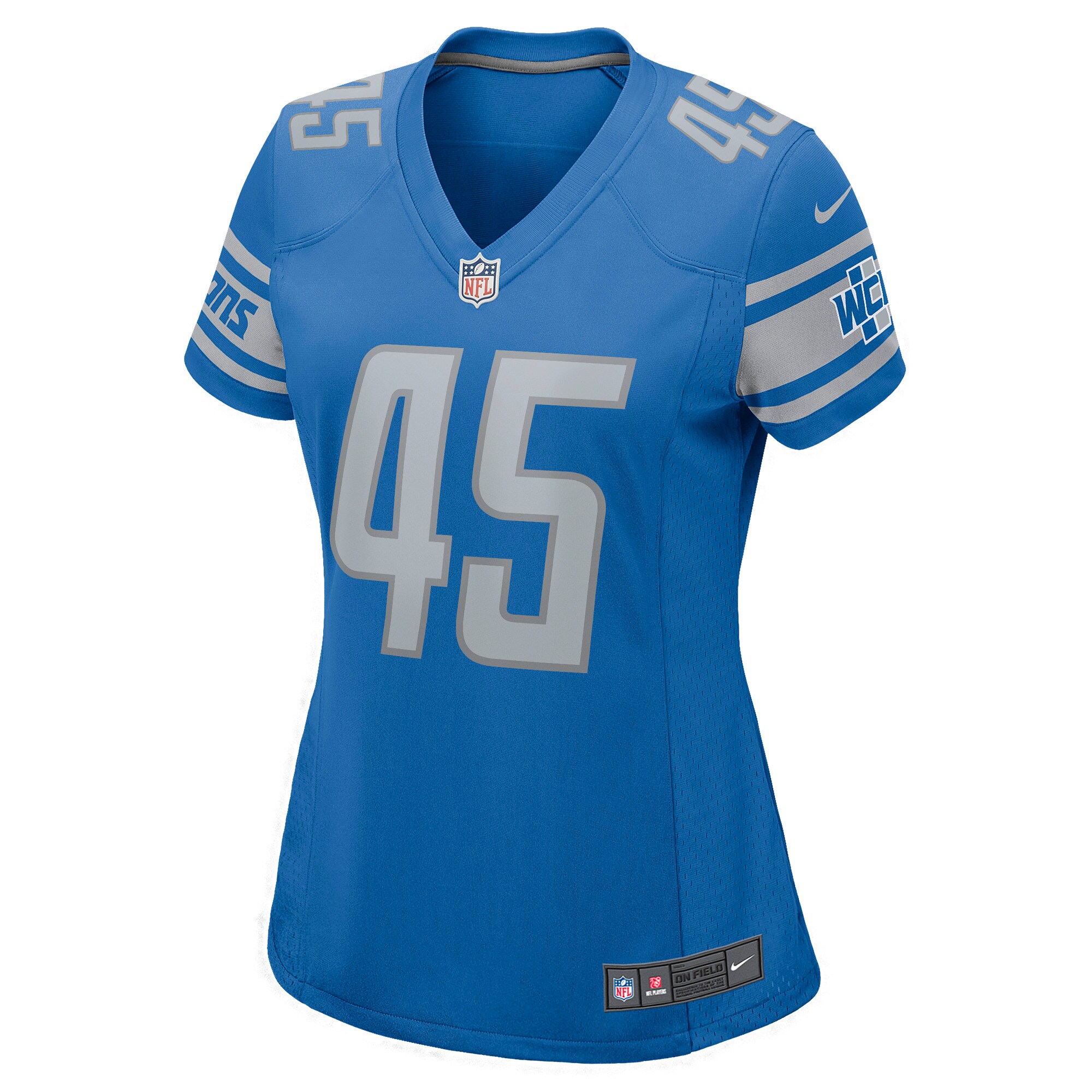 Jason Cabinda Detroit Lions Women's Game Player Jersey - Blue