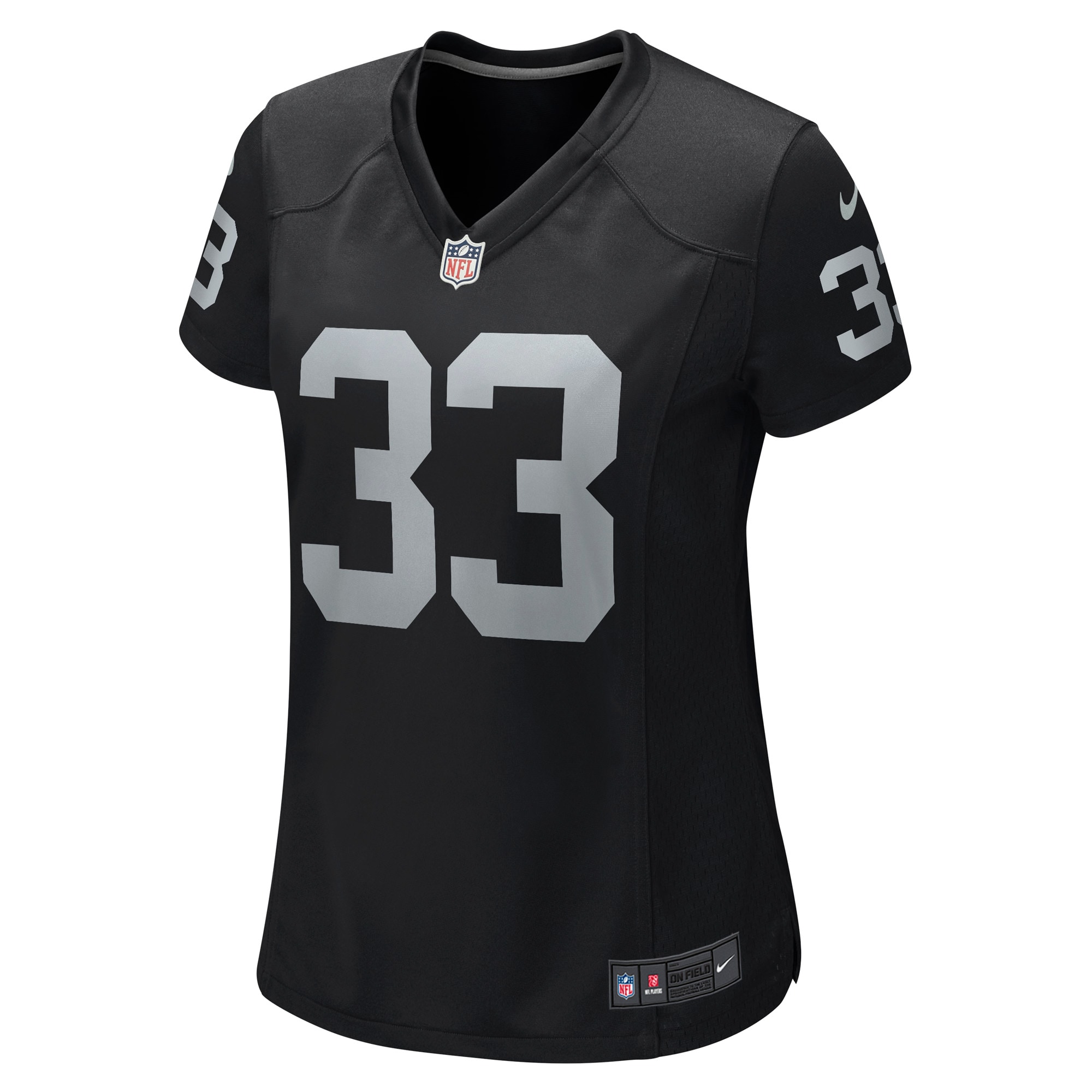 Roderic Teamer Las Vegas Raiders Women's Game Jersey - Black