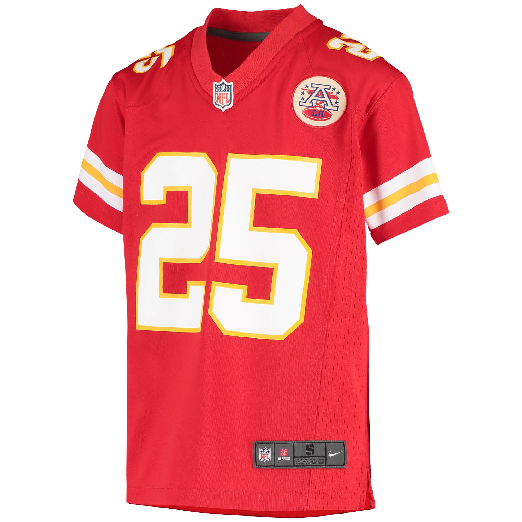 Clyde Edwards-Helaire Kansas City ChiefsYouth Team Game Jersey - Red