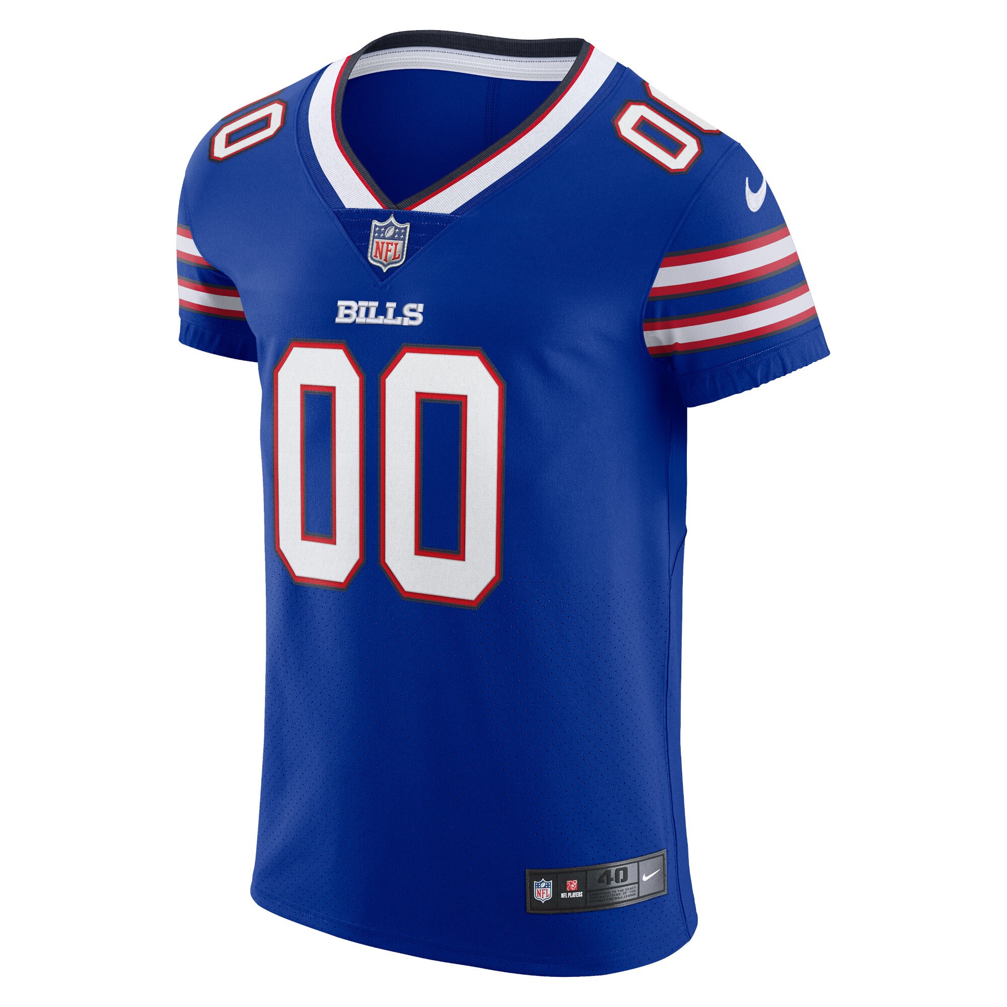 Buffalo BillsVapor Elite Custom Jersey - Royal