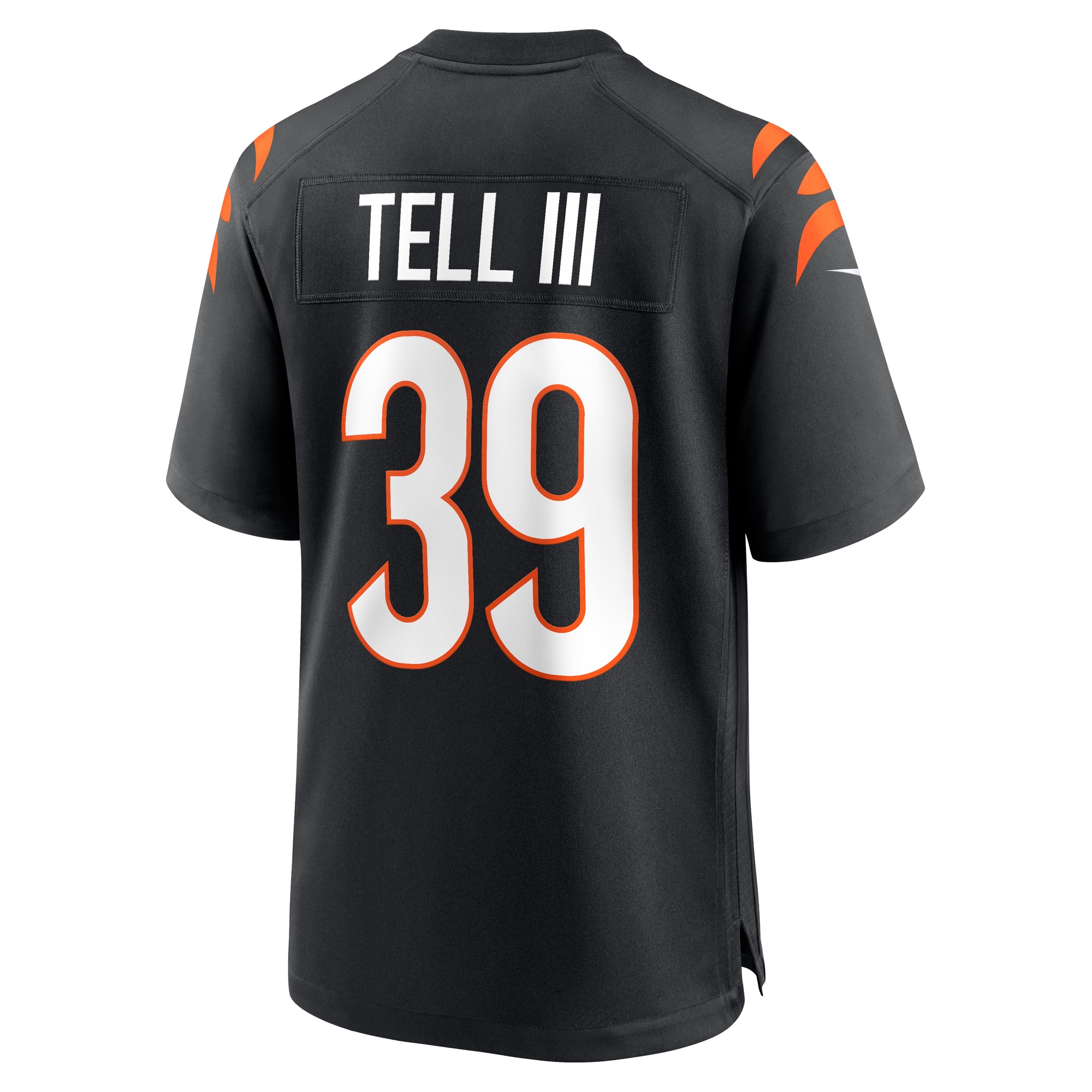 Marvell Tell III Cincinnati BengalsGame Player Jersey - Black
