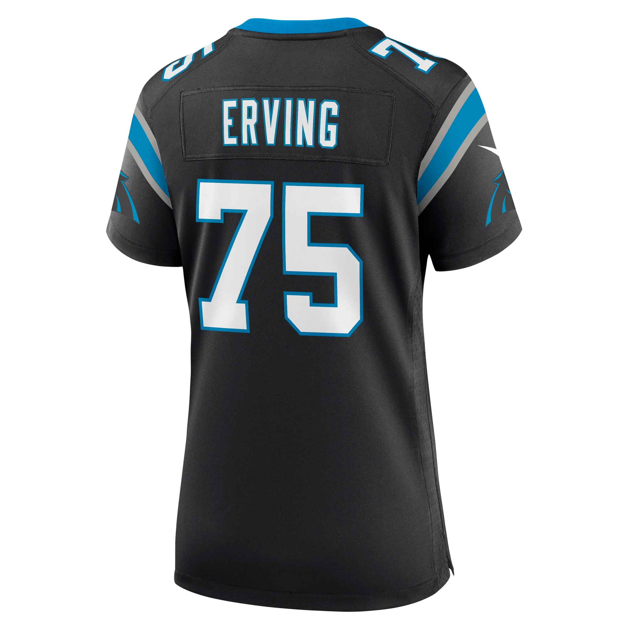 Cameron Erving Carolina Panthers Women's Team Game Jersey - Black
