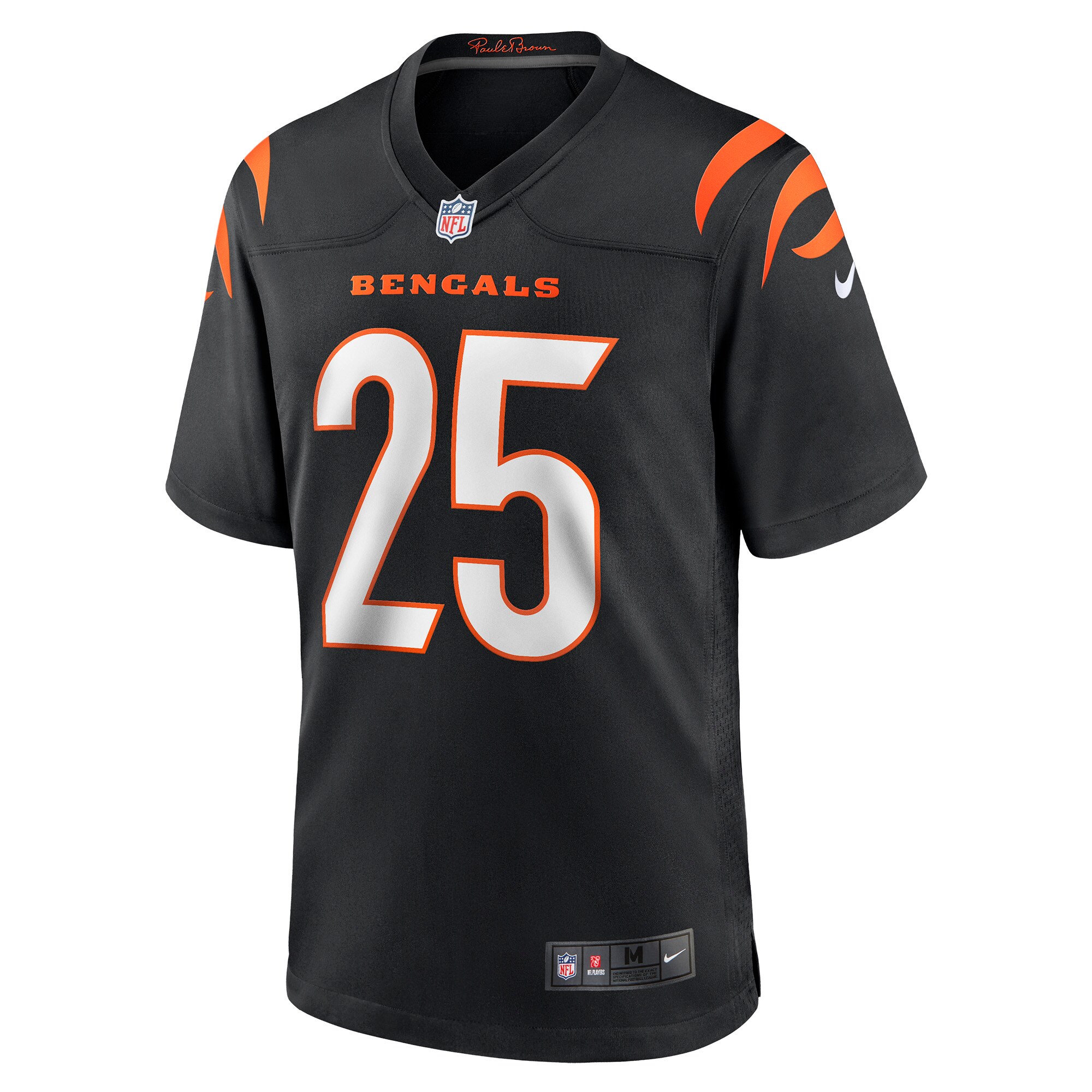 Chris Evans Cincinnati BengalsGame Jersey - Black