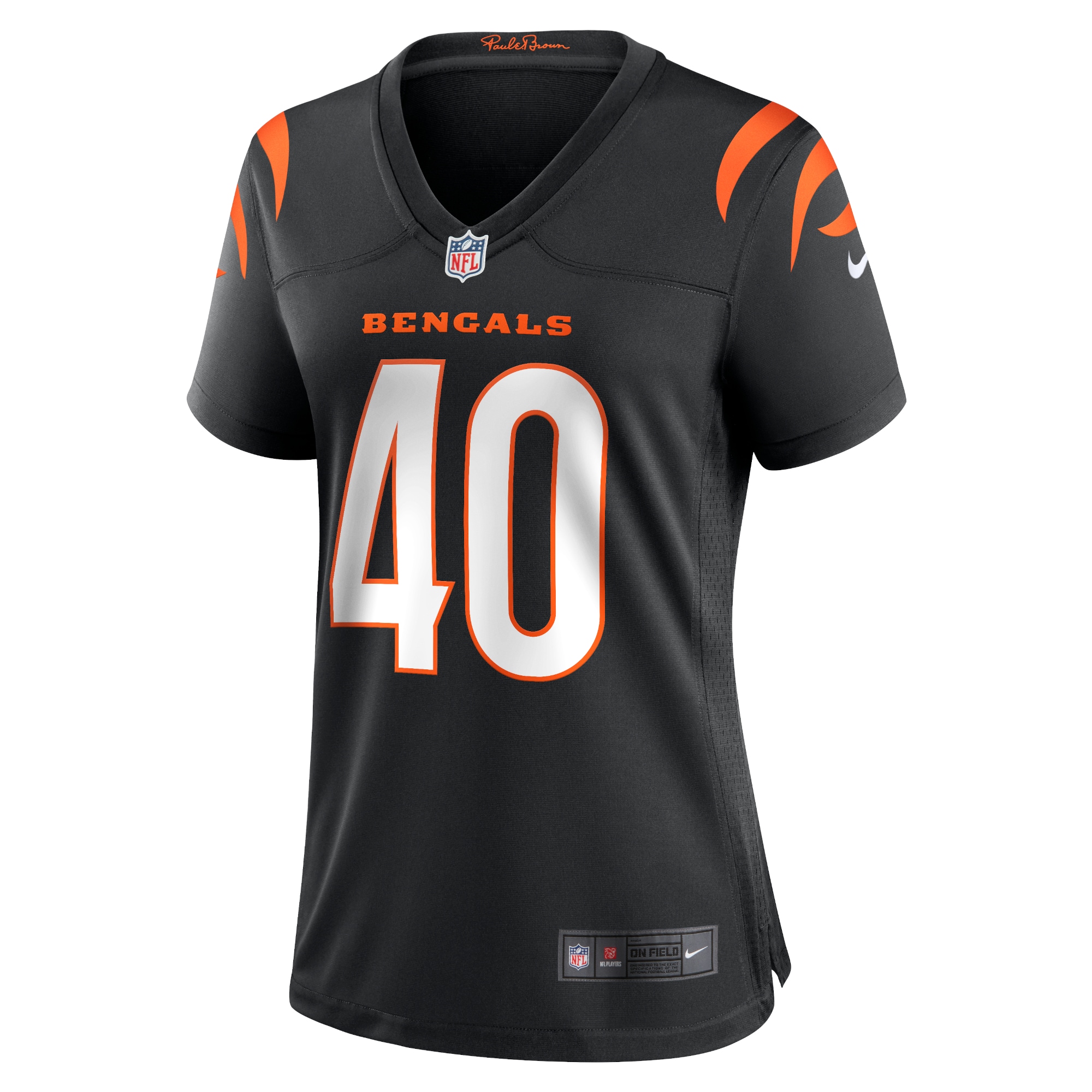 Brandon Wilson Cincinnati Bengals  Women'sGame Jersey - Black