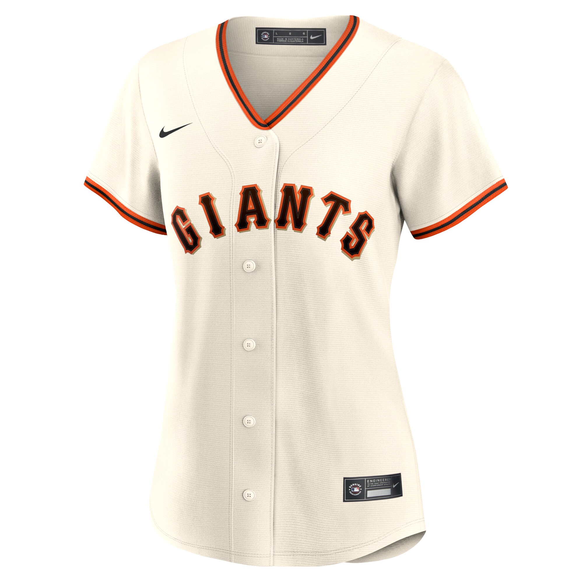 San Francisco Giants Women's Home Replica Team Jersey - Cream