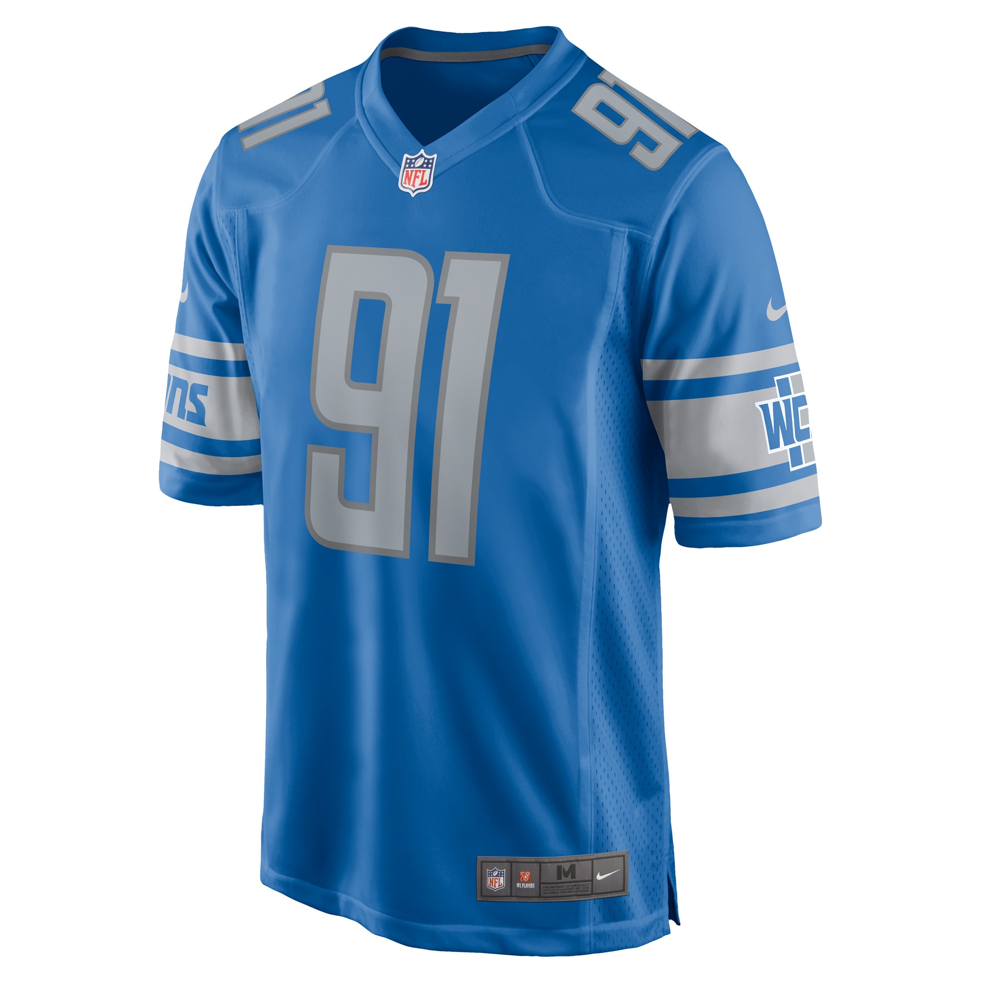 Levi Onwuzurike Detroit LionsPlayer Game Jersey - Blue
