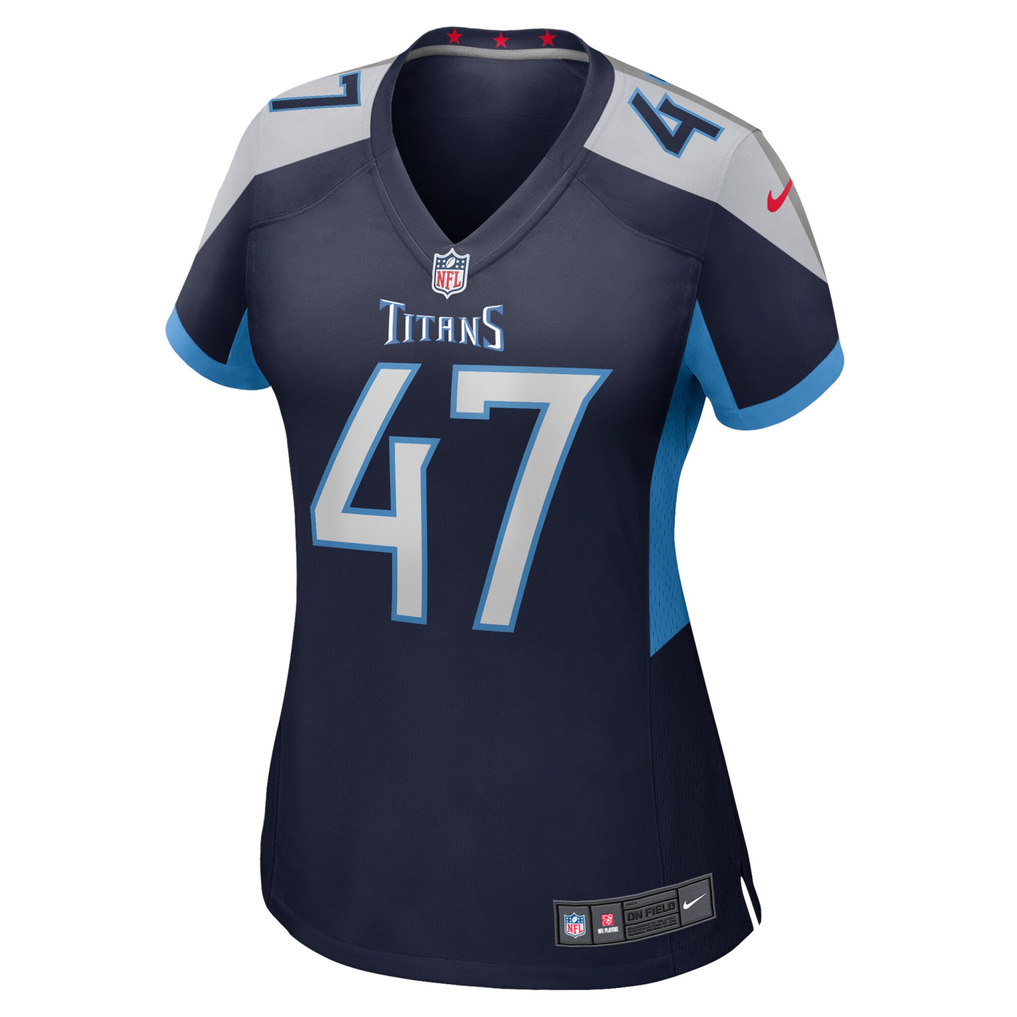Andrew Adams Tennessee Titans Women's Home Game Player Jersey - Navy