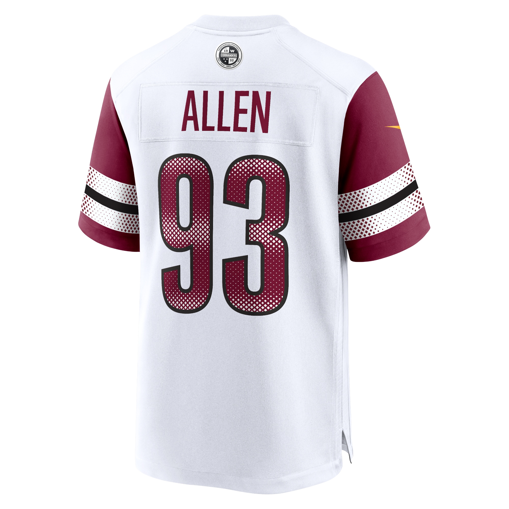 Jonathan Allen Washington CommandersGame Jersey - White